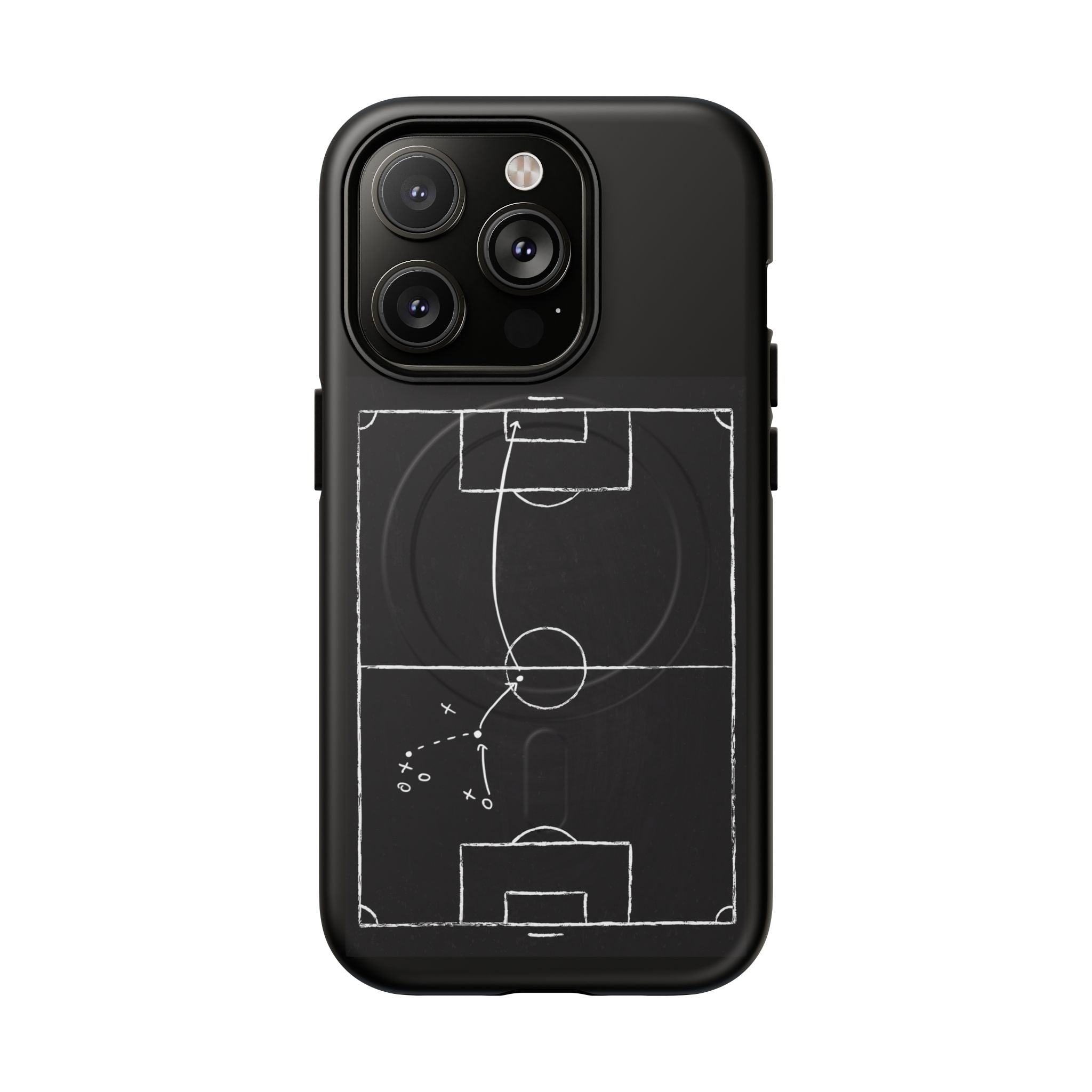 Football Chalkboard Tactics Phone Case —  Magnetic Tough Case