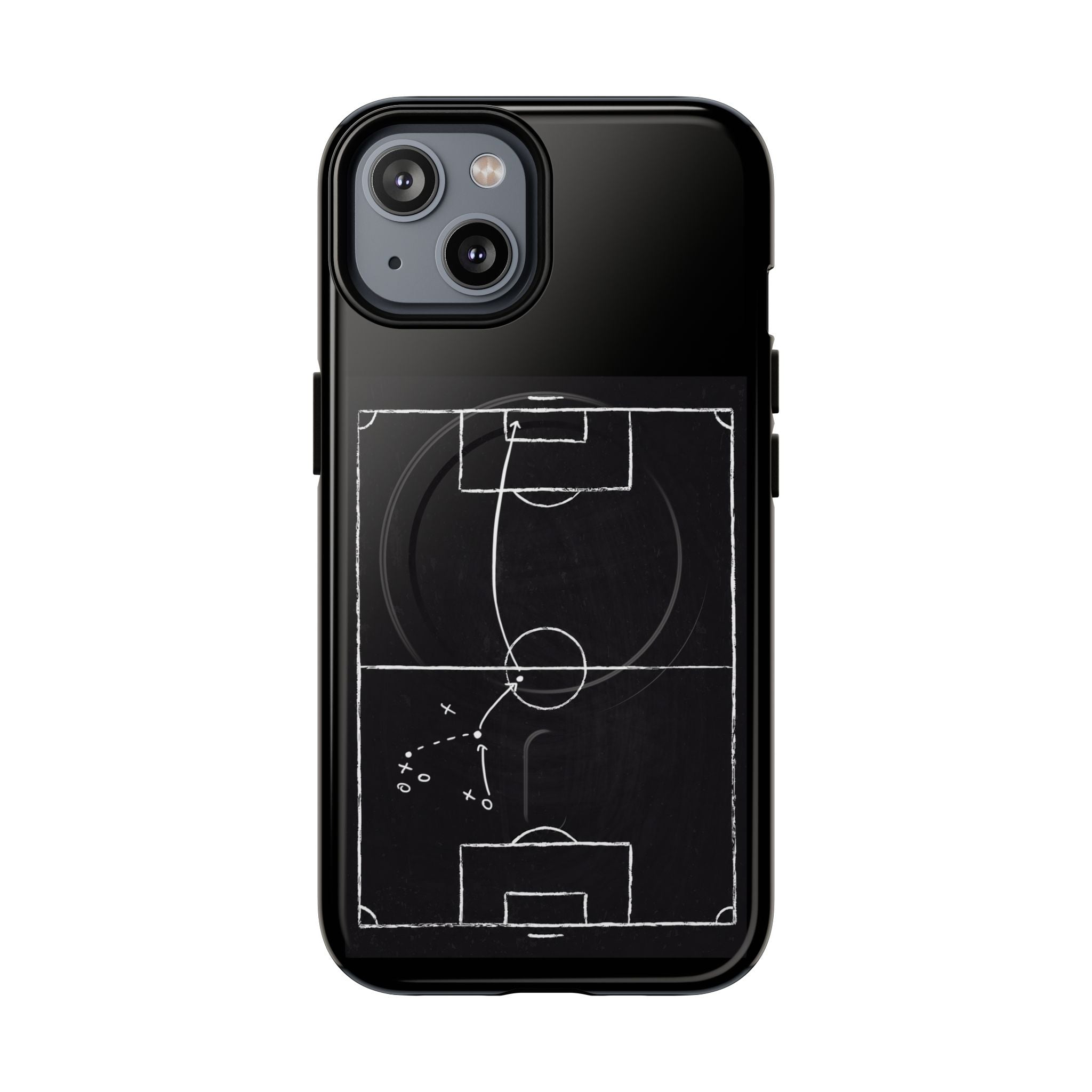 Football Chalkboard Tactics Phone Case —  Magnetic Tough Case