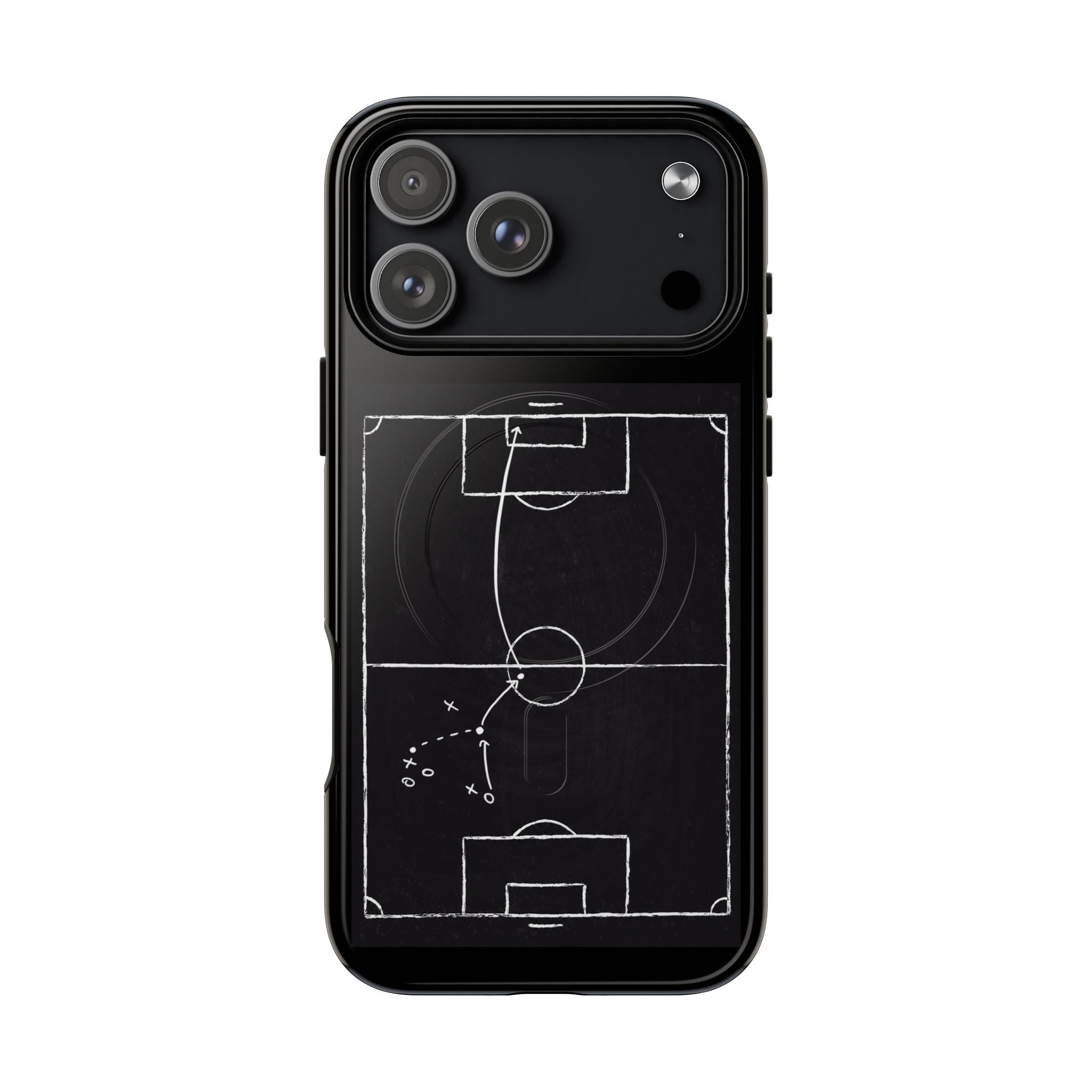 Football Chalkboard Tactics Phone Case —  Magnetic Tough Case