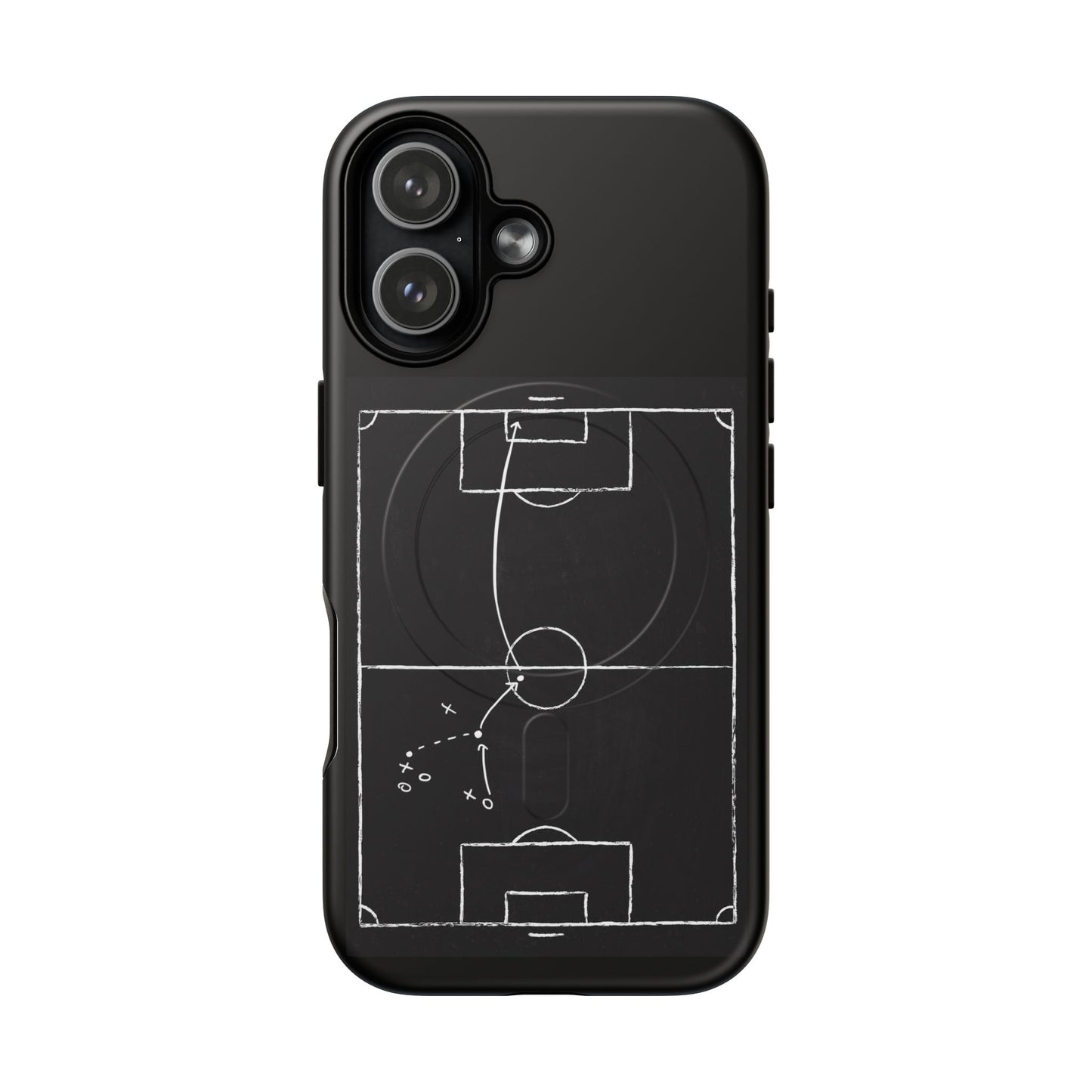 Football Chalkboard Tactics Phone Case —  Magnetic Tough Case