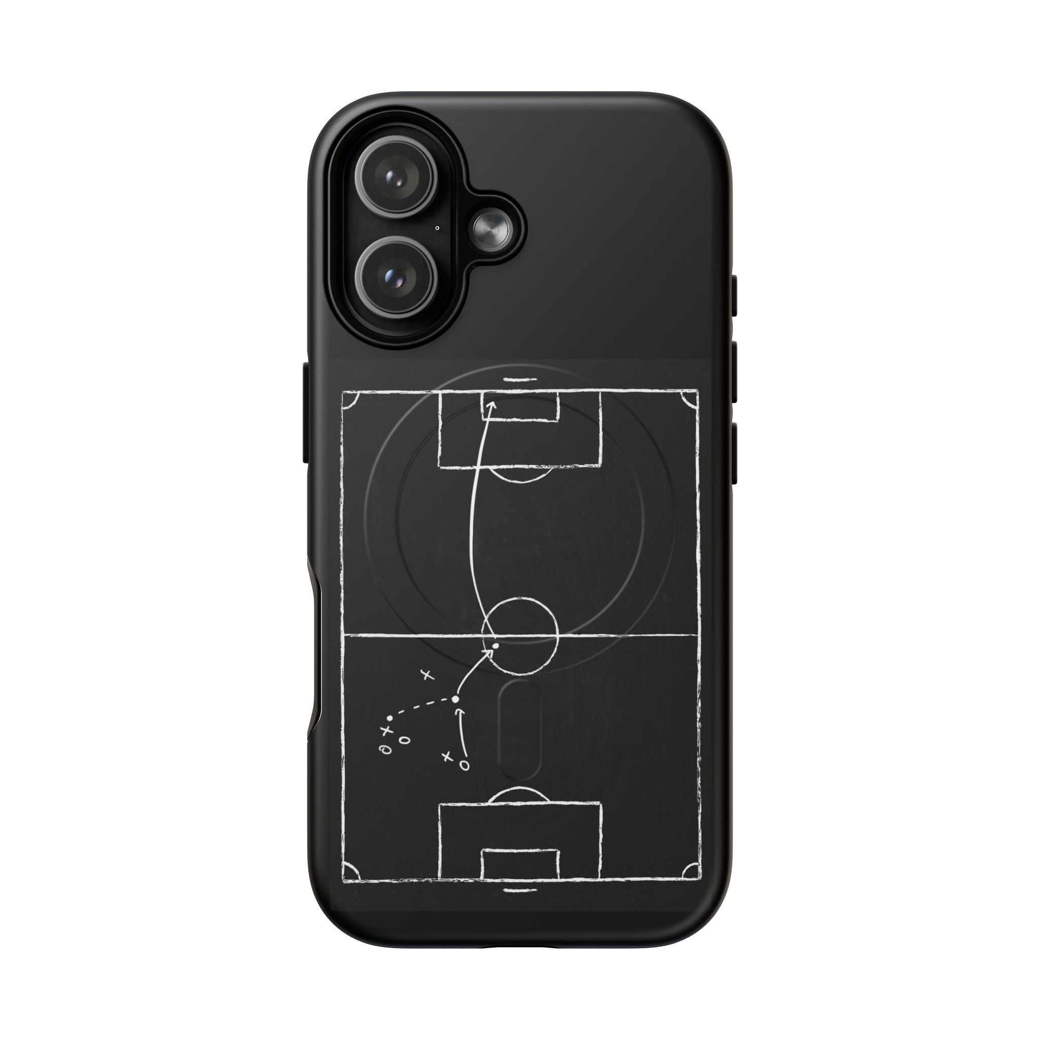 Football Chalkboard Tactics Phone Case —  Magnetic Tough Case