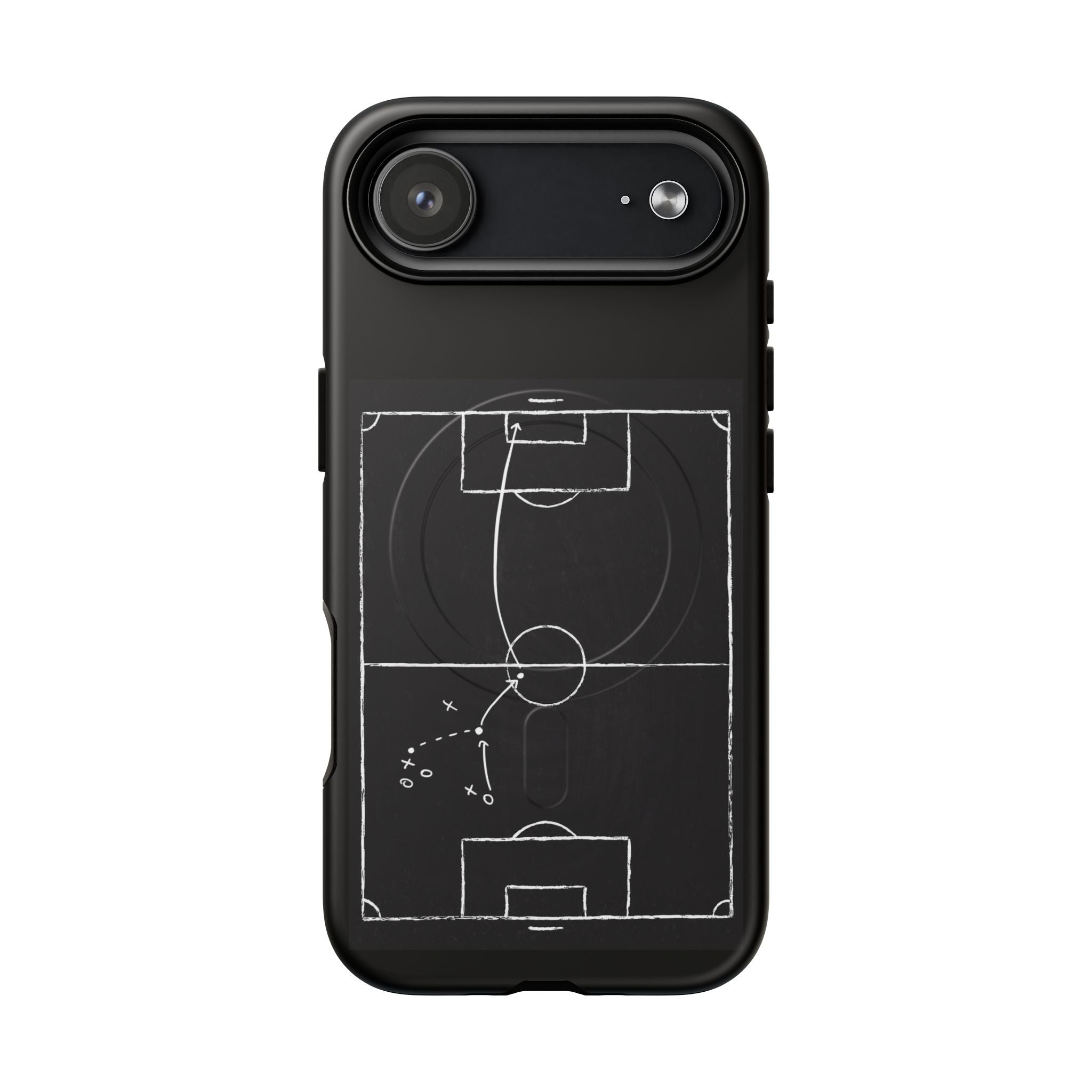 Football Chalkboard Tactics Phone Case —  Magnetic Tough Case