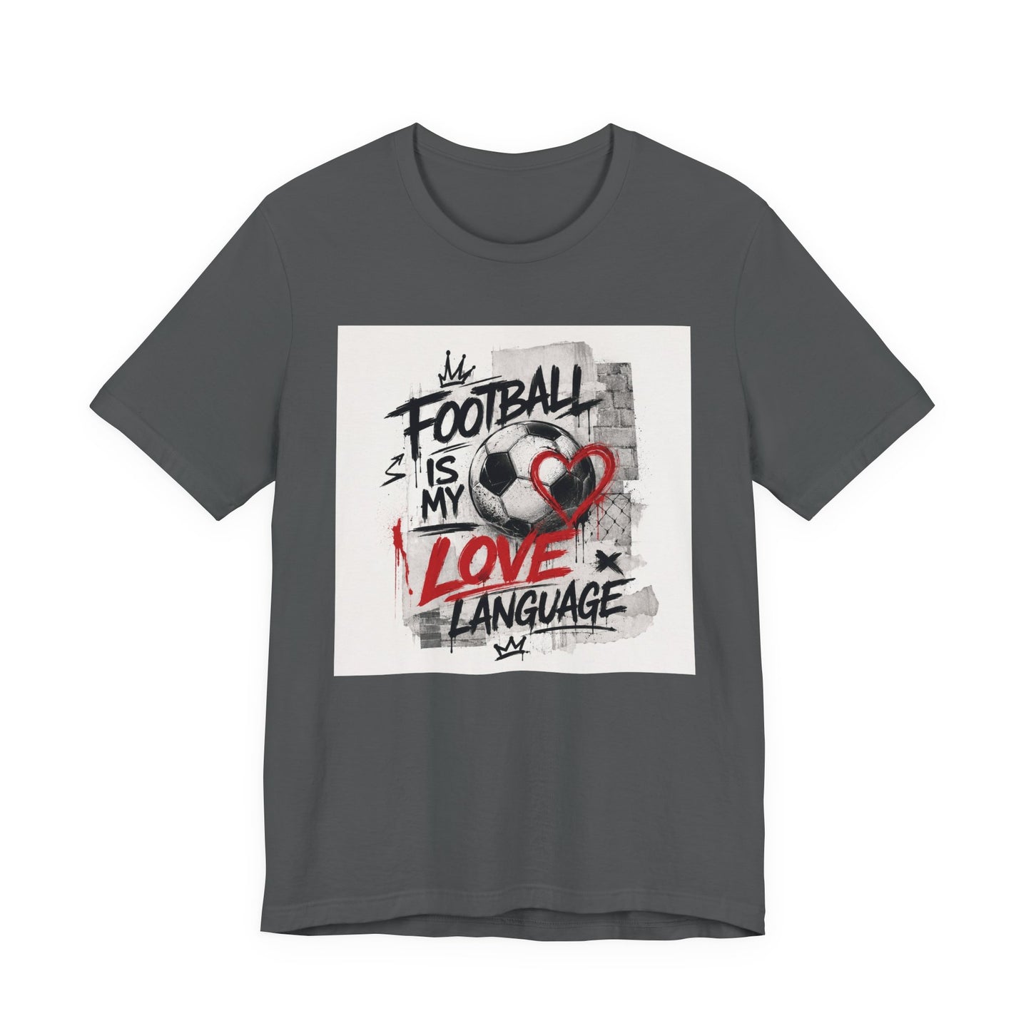 Football Is My Love Language T-Shirt