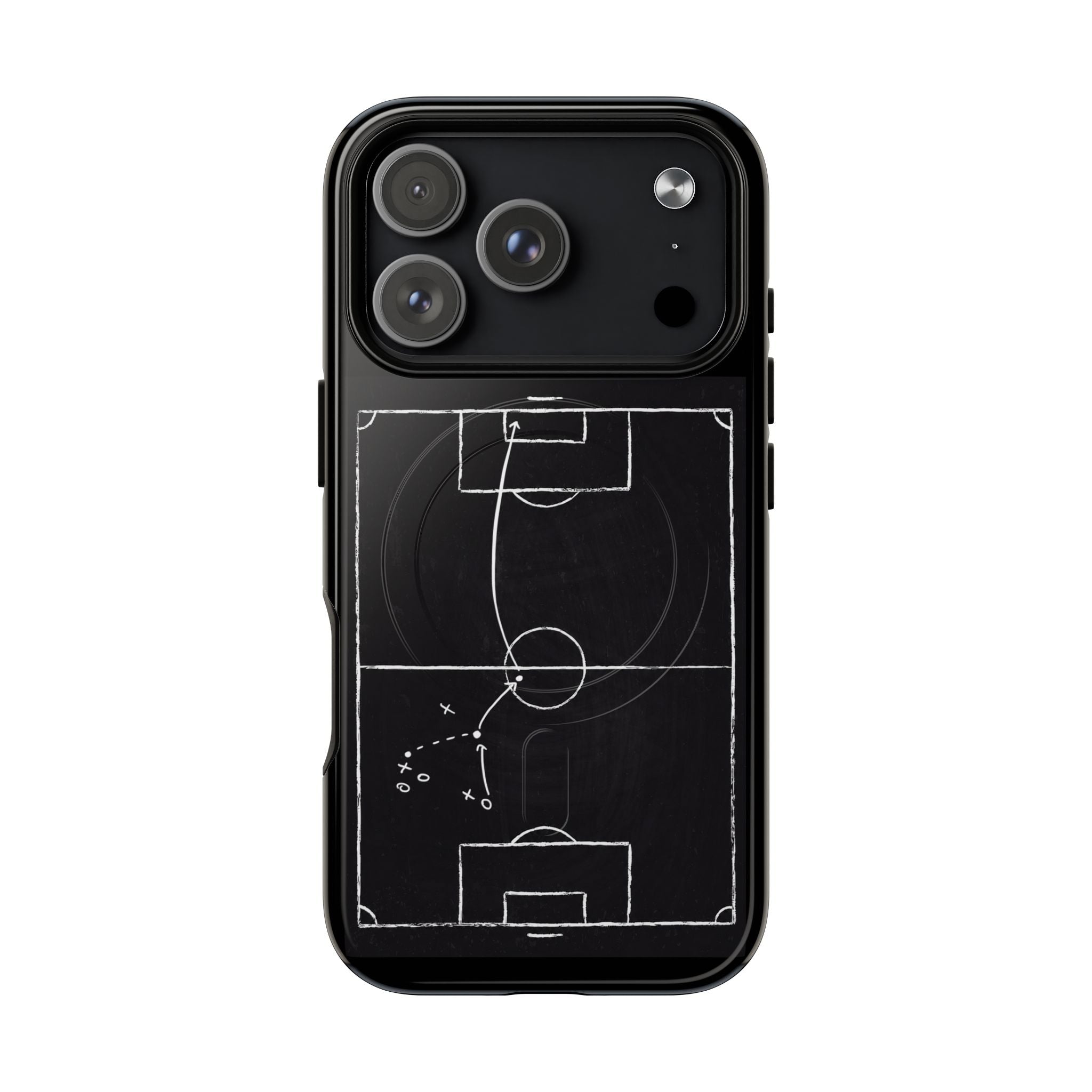 Football Chalkboard Tactics Phone Case —  Magnetic Tough Case