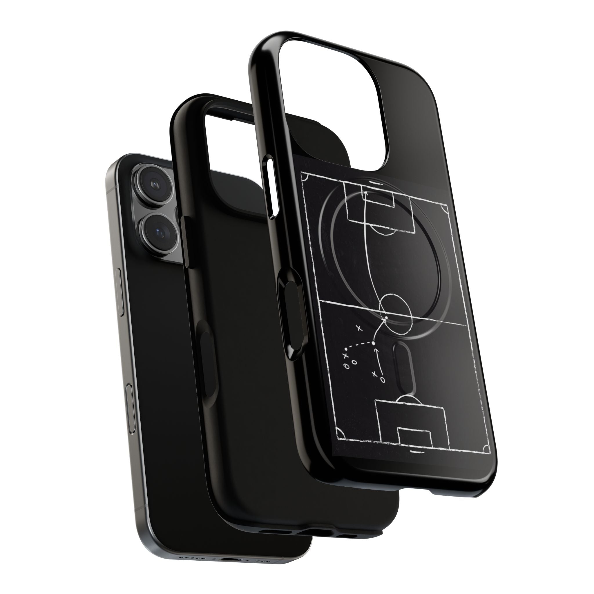Football Chalkboard Tactics Phone Case —  Magnetic Tough Case