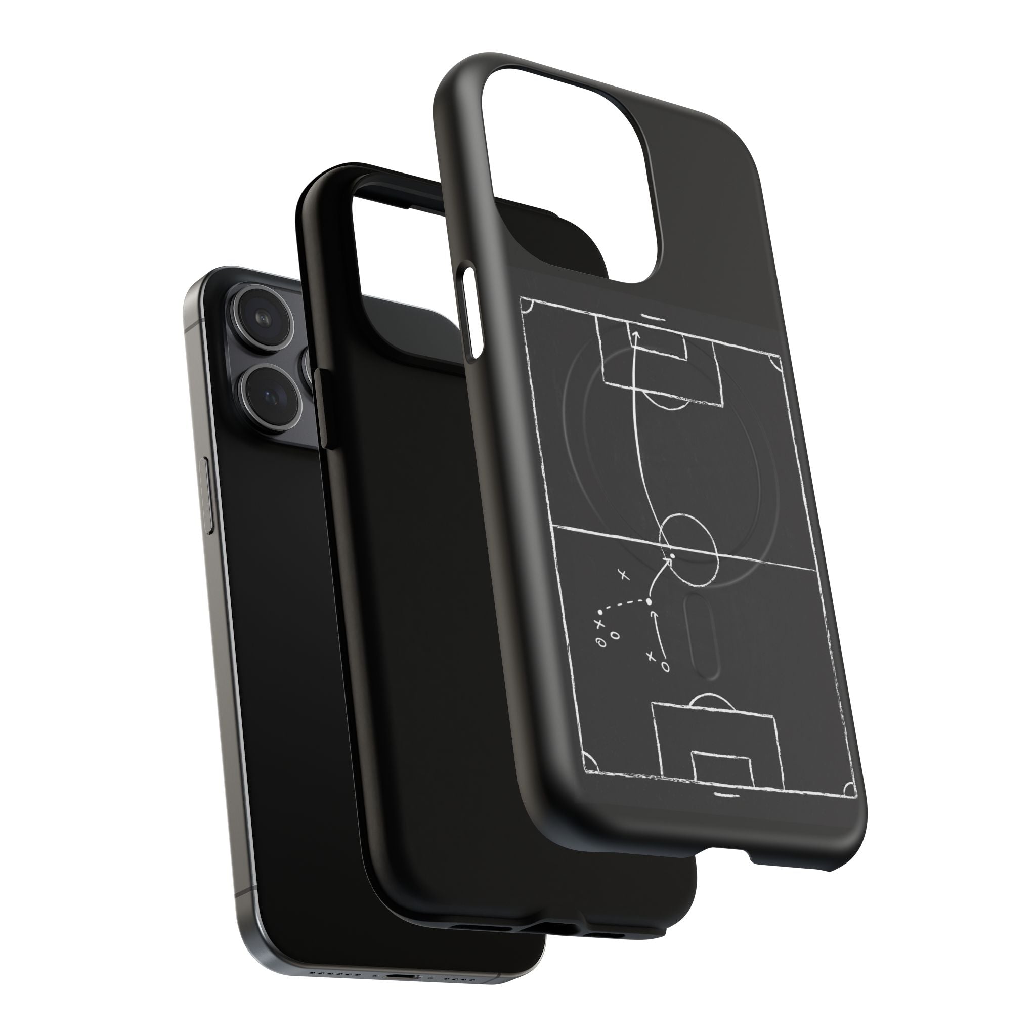 Football Chalkboard Tactics Phone Case —  Magnetic Tough Case