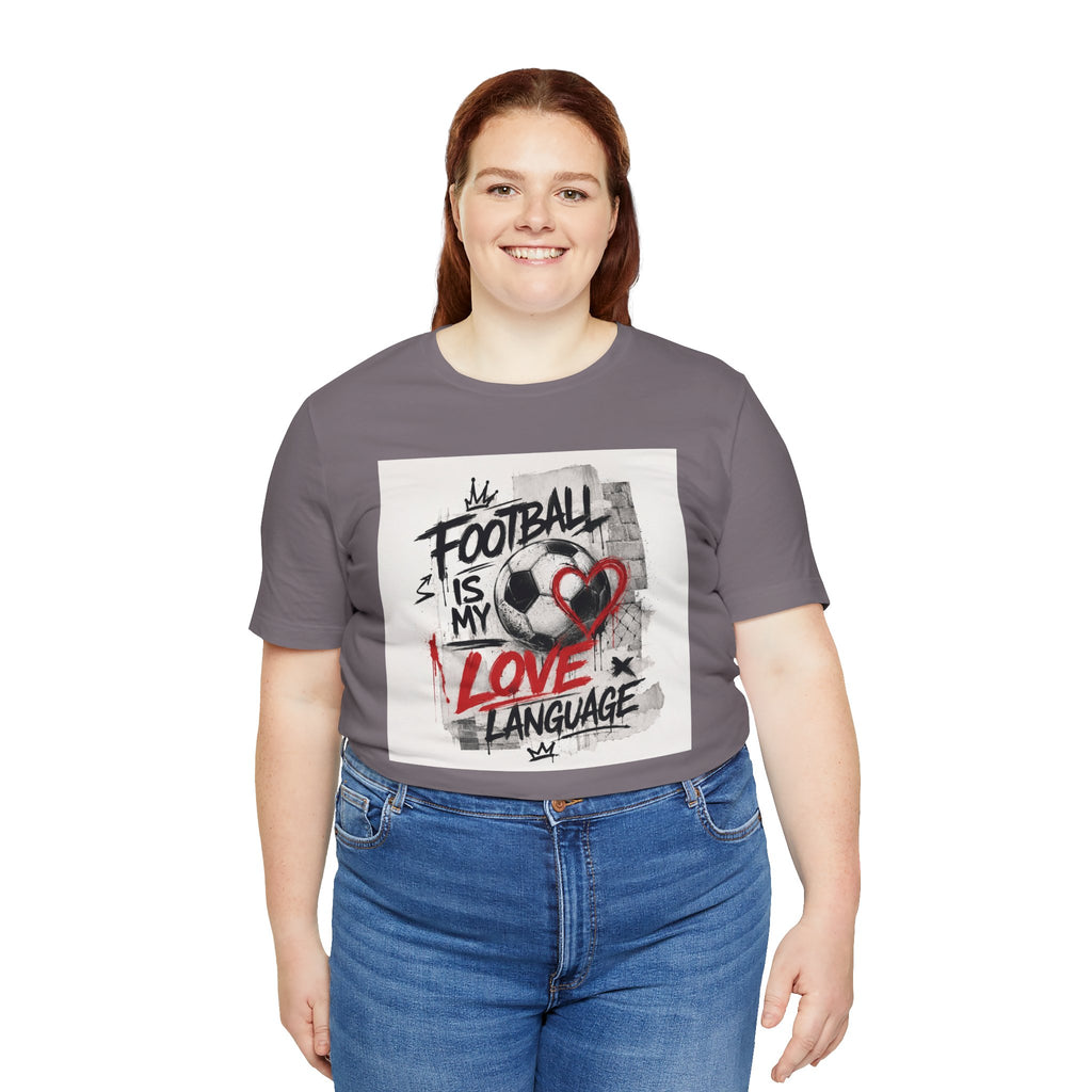 Football Is My Love Language T-Shirt