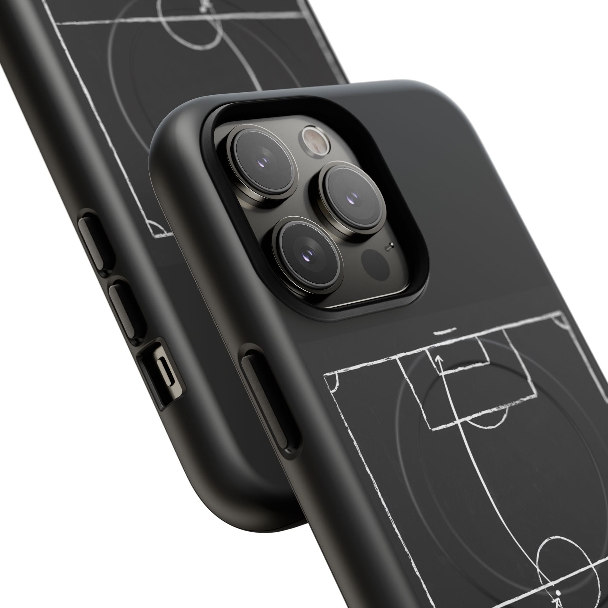 Football Chalkboard Tactics Phone Case —  Magnetic Tough Case
