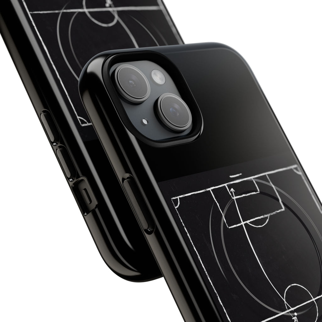 Football Chalkboard Tactics Phone Case —  Magnetic Tough Case