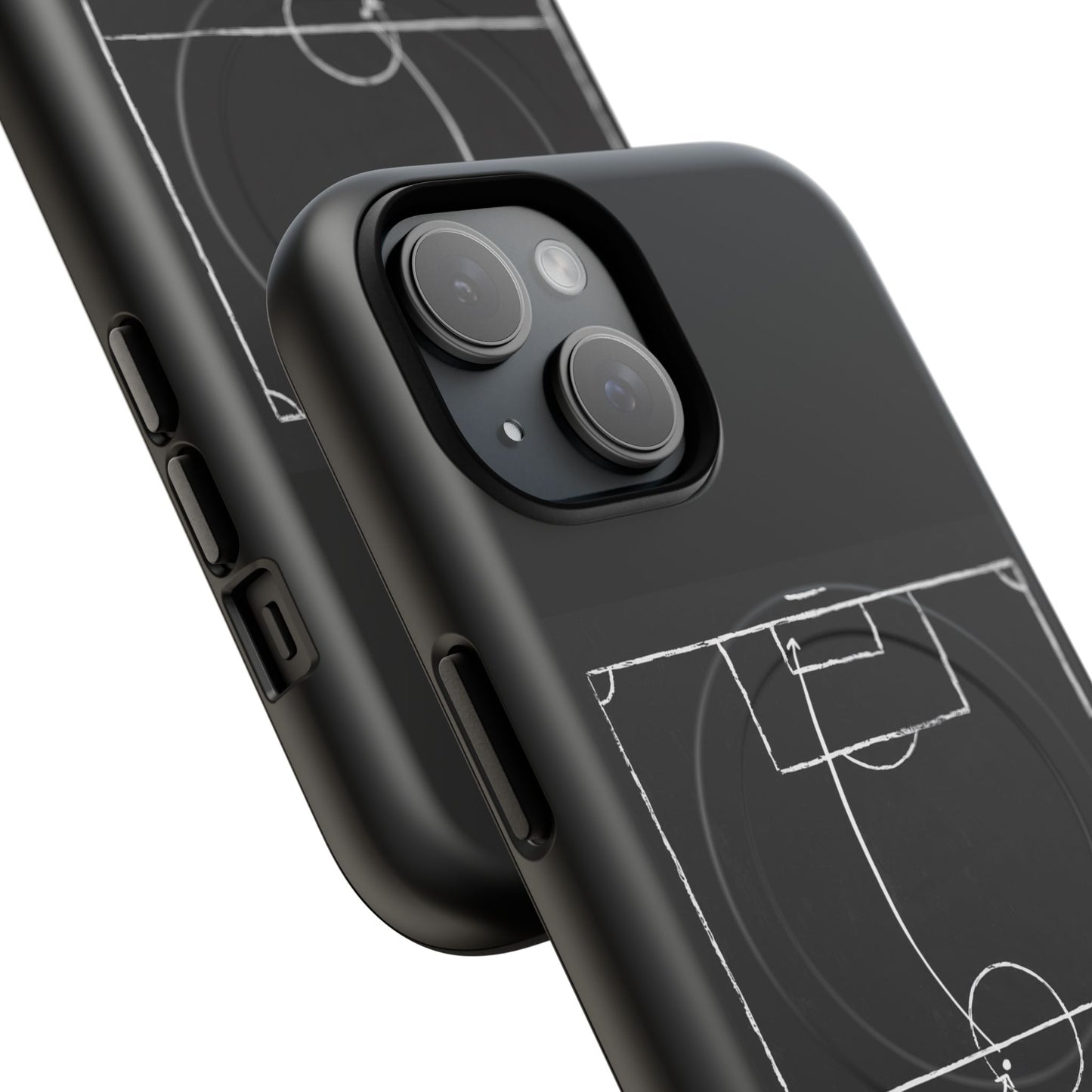 Football Chalkboard Tactics Phone Case —  Magnetic Tough Case
