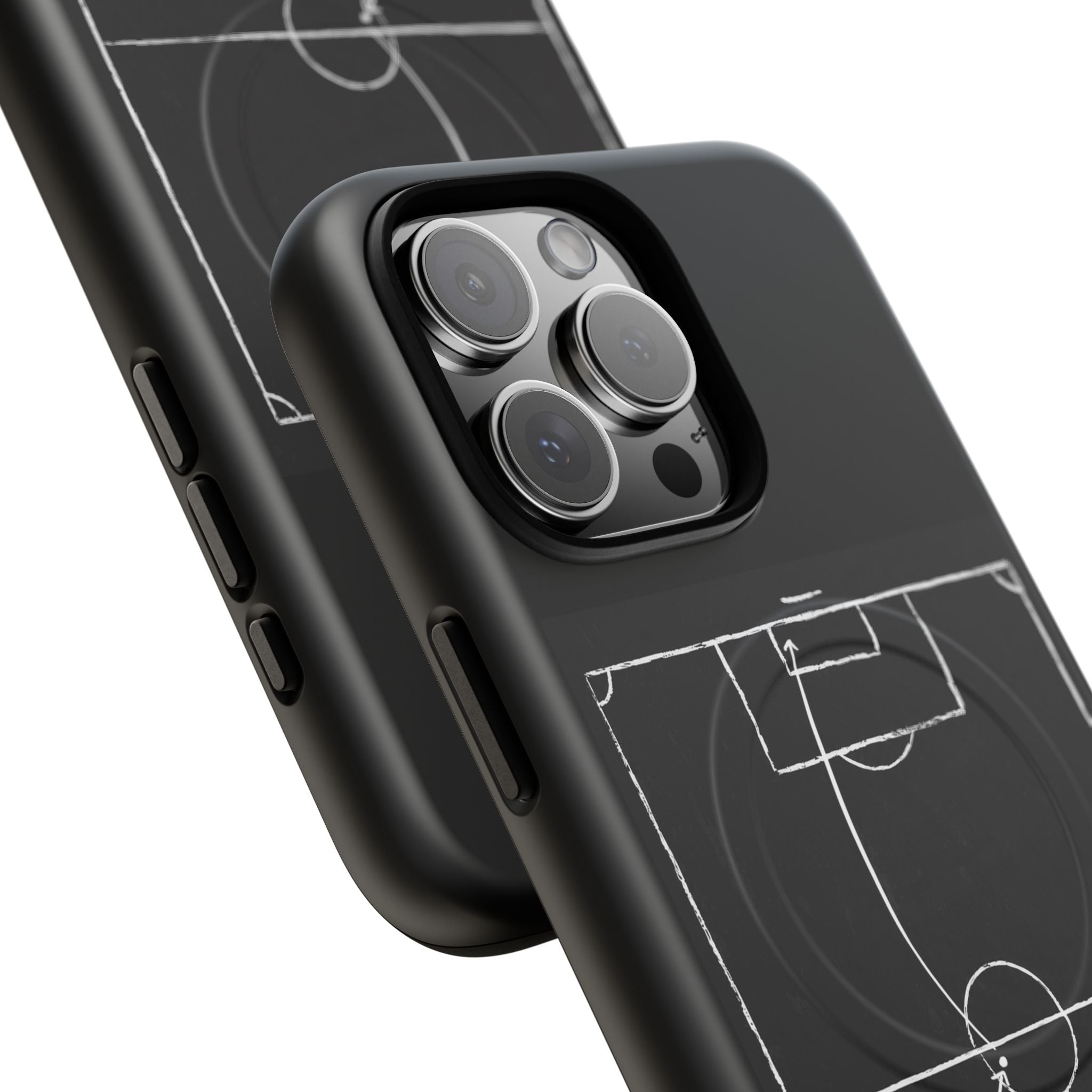 Football Chalkboard Tactics Phone Case —  Magnetic Tough Case