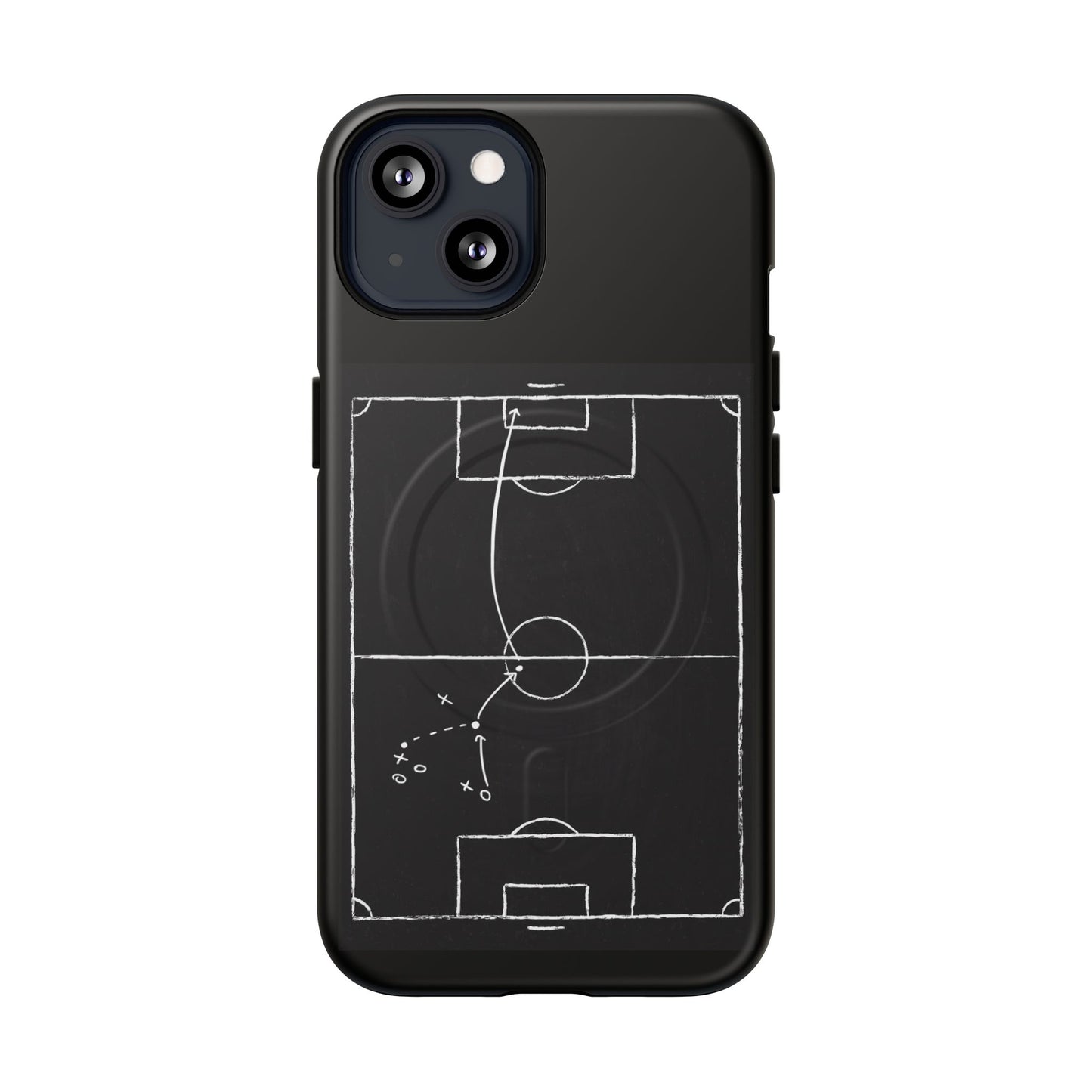 Football Chalkboard Tactics Phone Case —  Magnetic Tough Case