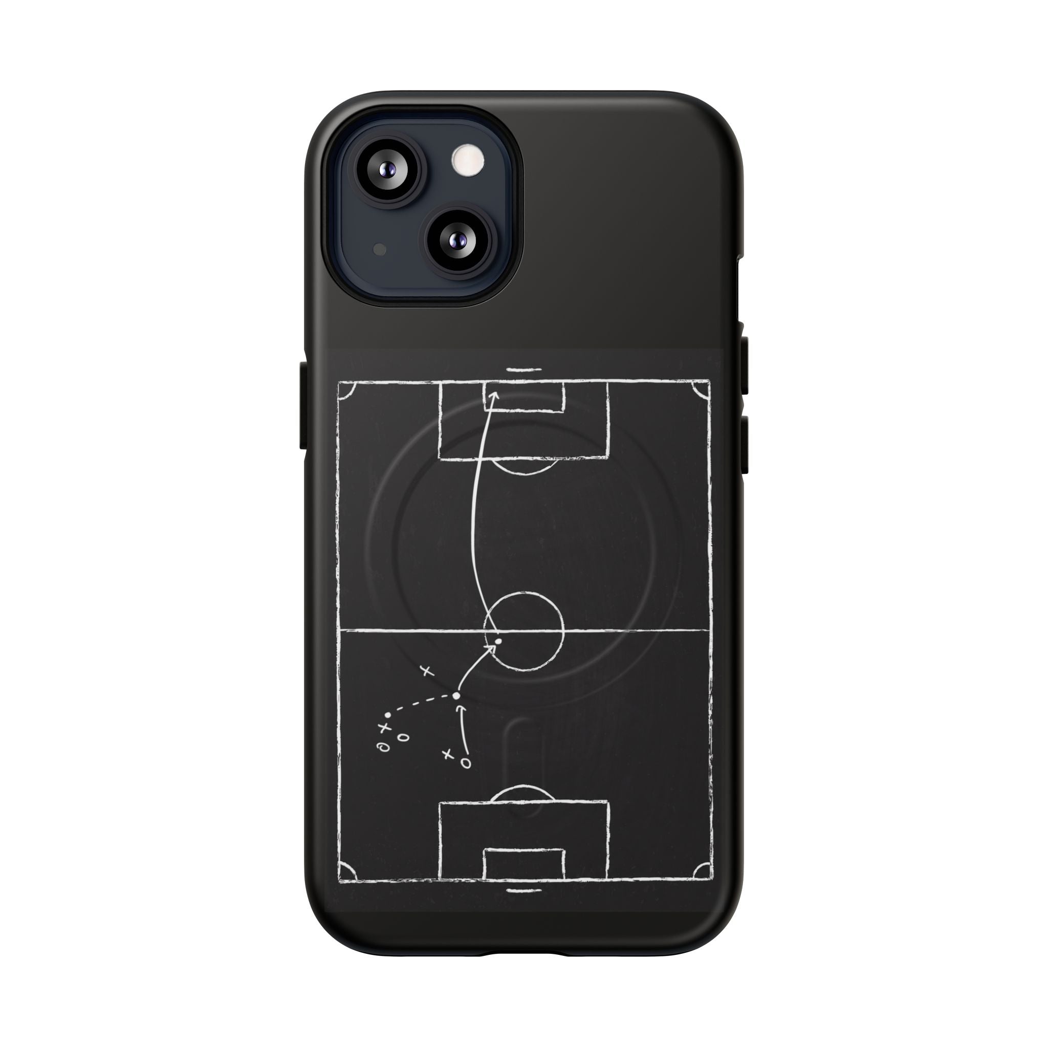 Football Chalkboard Tactics Phone Case —  Magnetic Tough Case