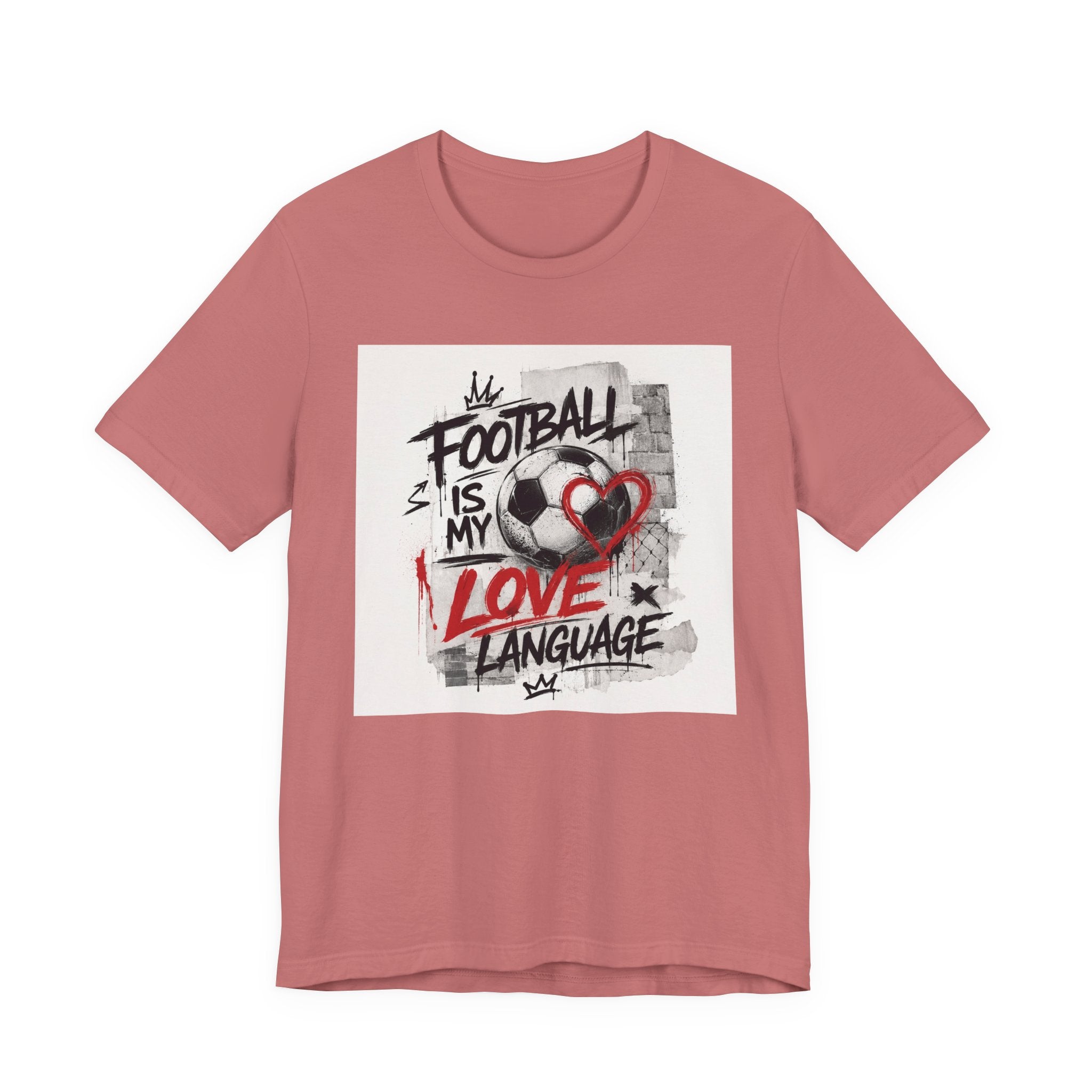 Football Is My Love Language T-Shirt