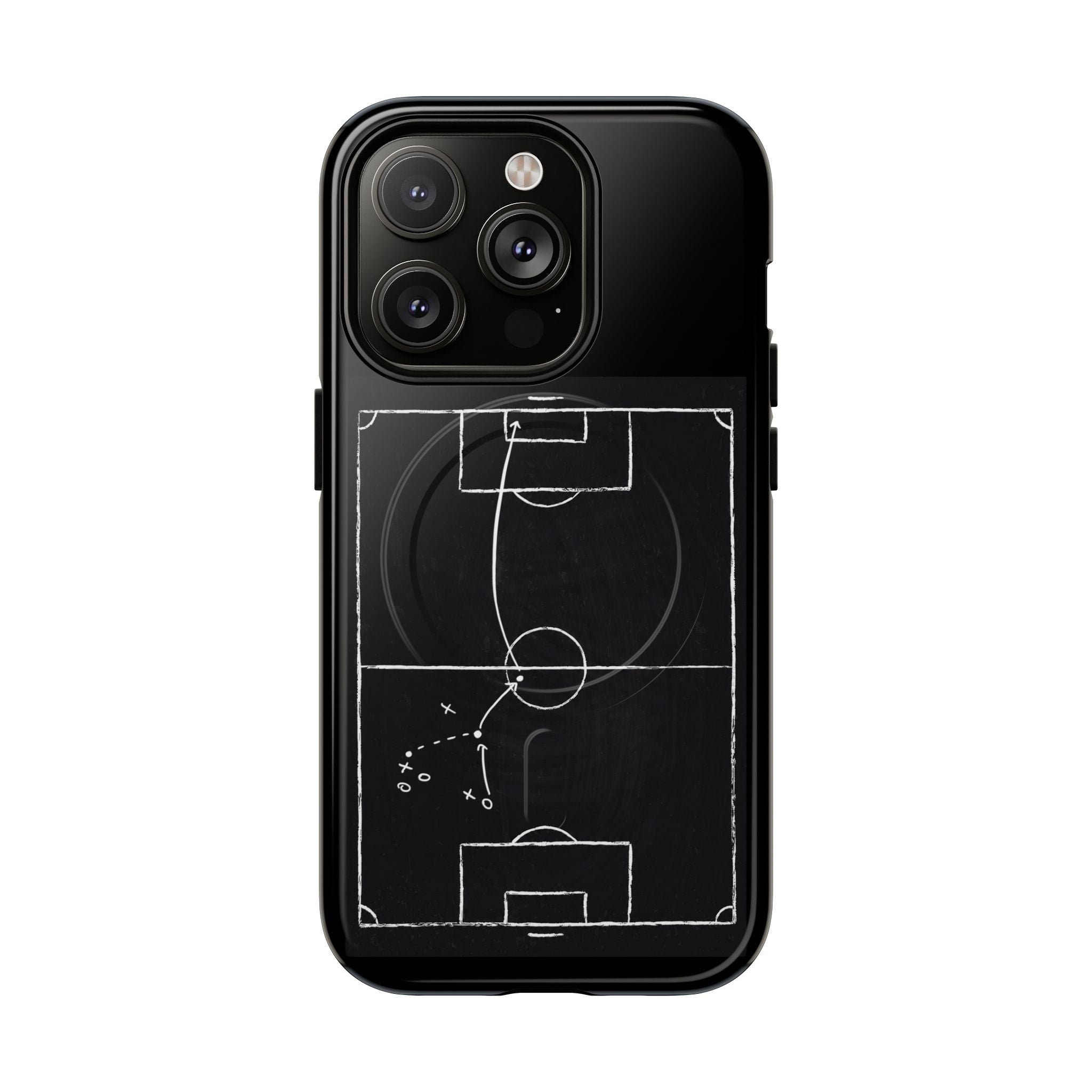 Football Chalkboard Tactics Phone Case —  Magnetic Tough Case