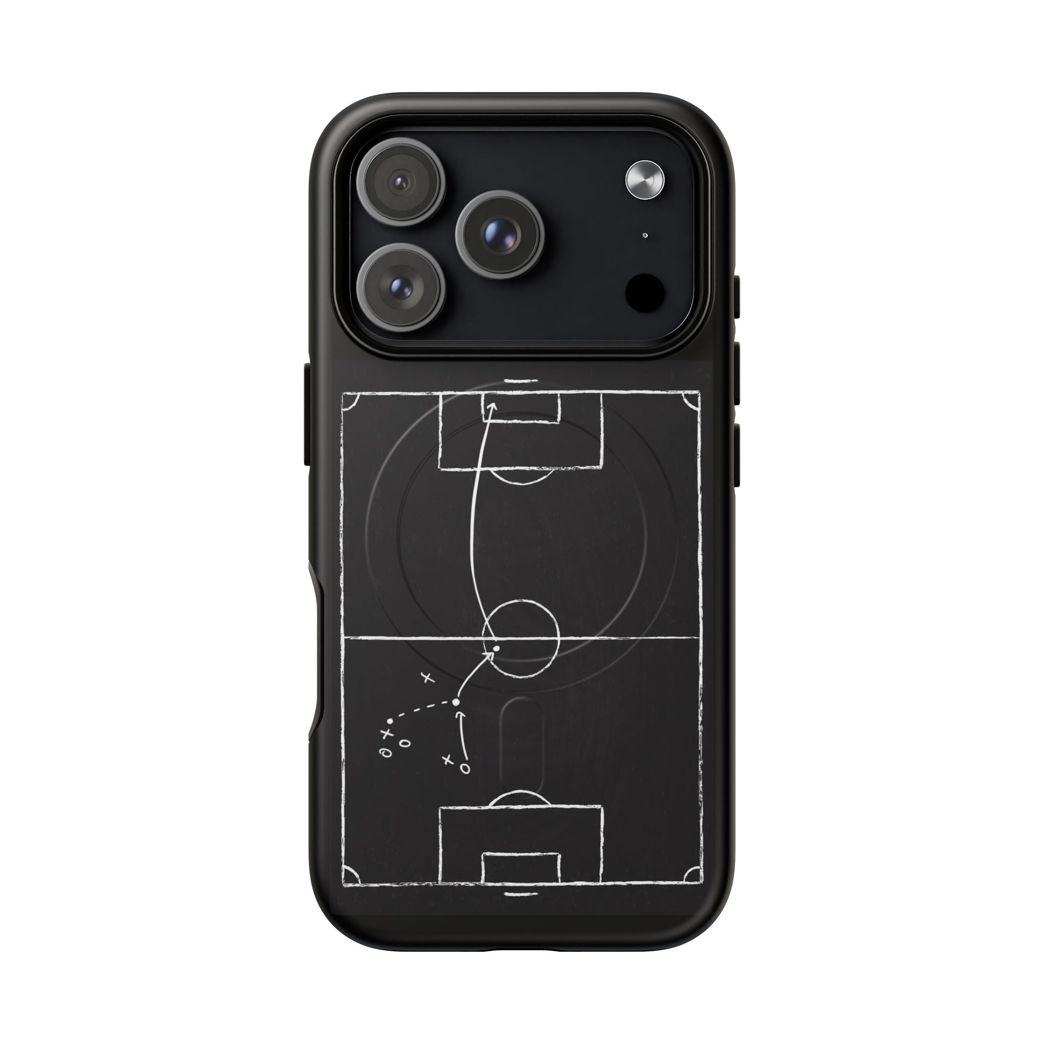 Football Chalkboard Tactics Phone Case —  Magnetic Tough Case
