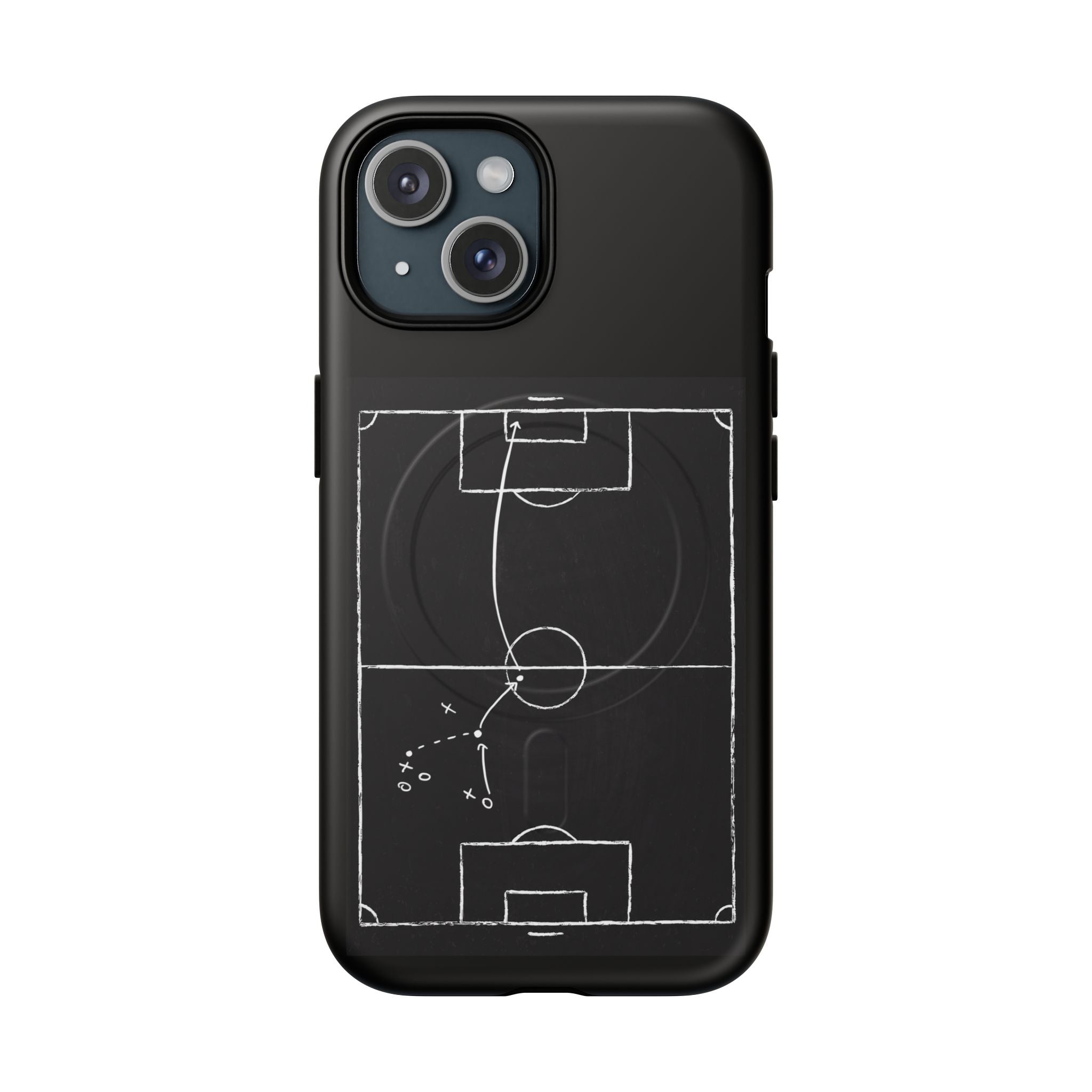 Football Chalkboard Tactics Phone Case —  Magnetic Tough Case