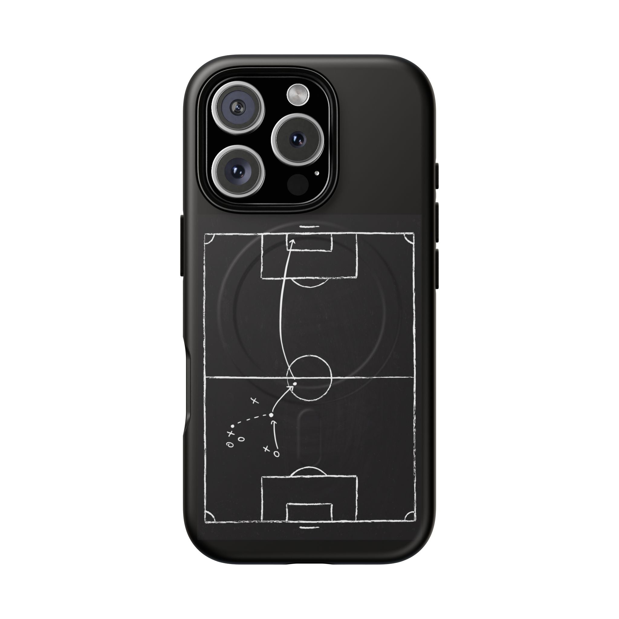 Football Chalkboard Tactics Phone Case —  Magnetic Tough Case