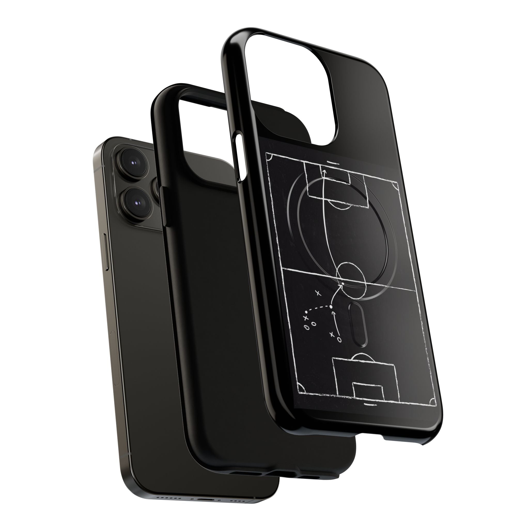 Football Chalkboard Tactics Phone Case —  Magnetic Tough Case