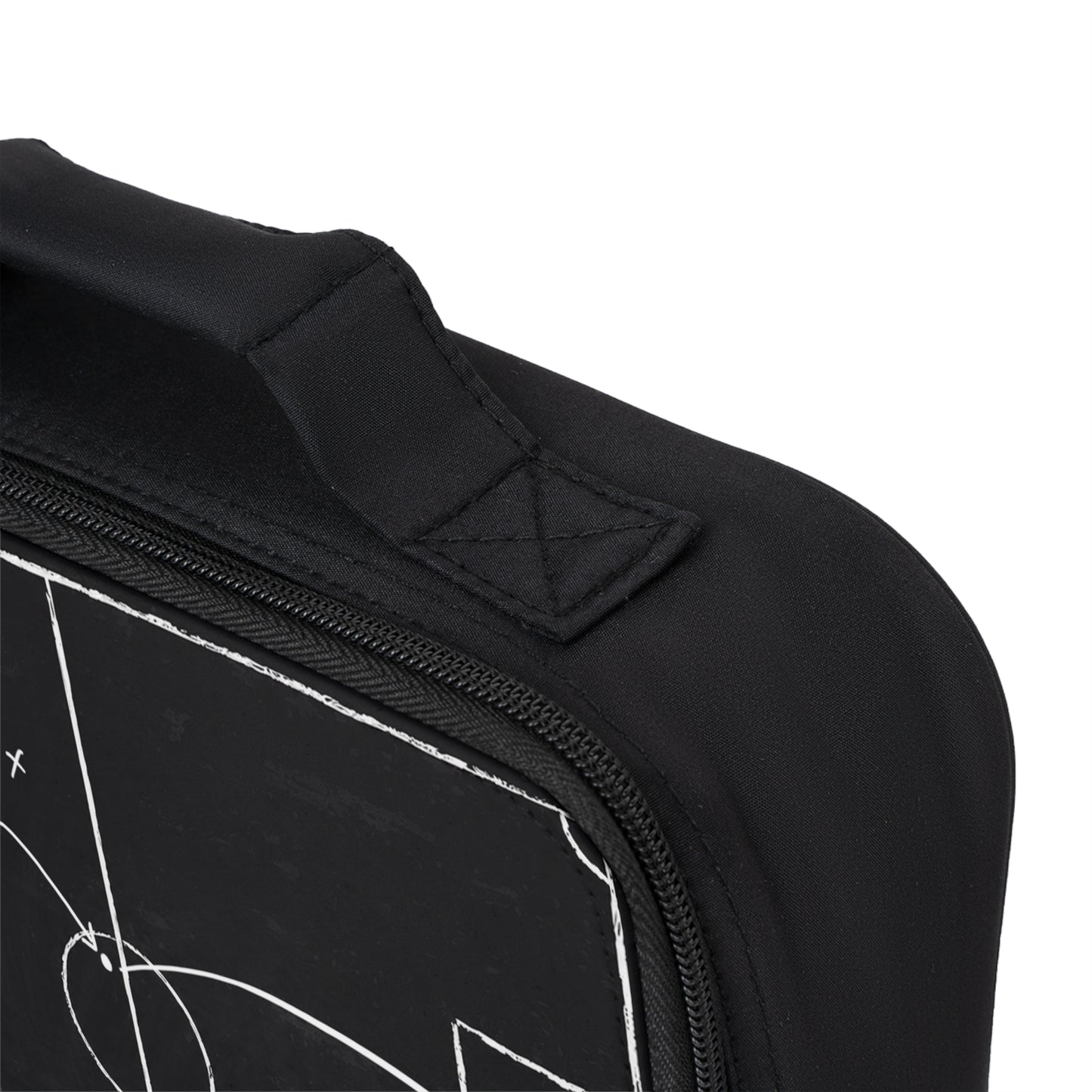 Football Chalkboard Strategy Lunch Bag – Play Diagram Sports Lunchbox