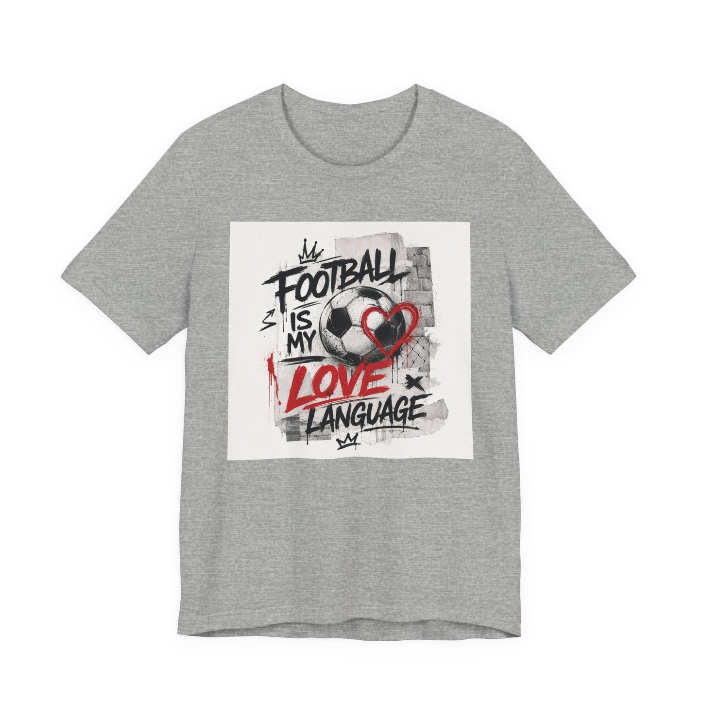 Football Is My Love Language T-Shirt