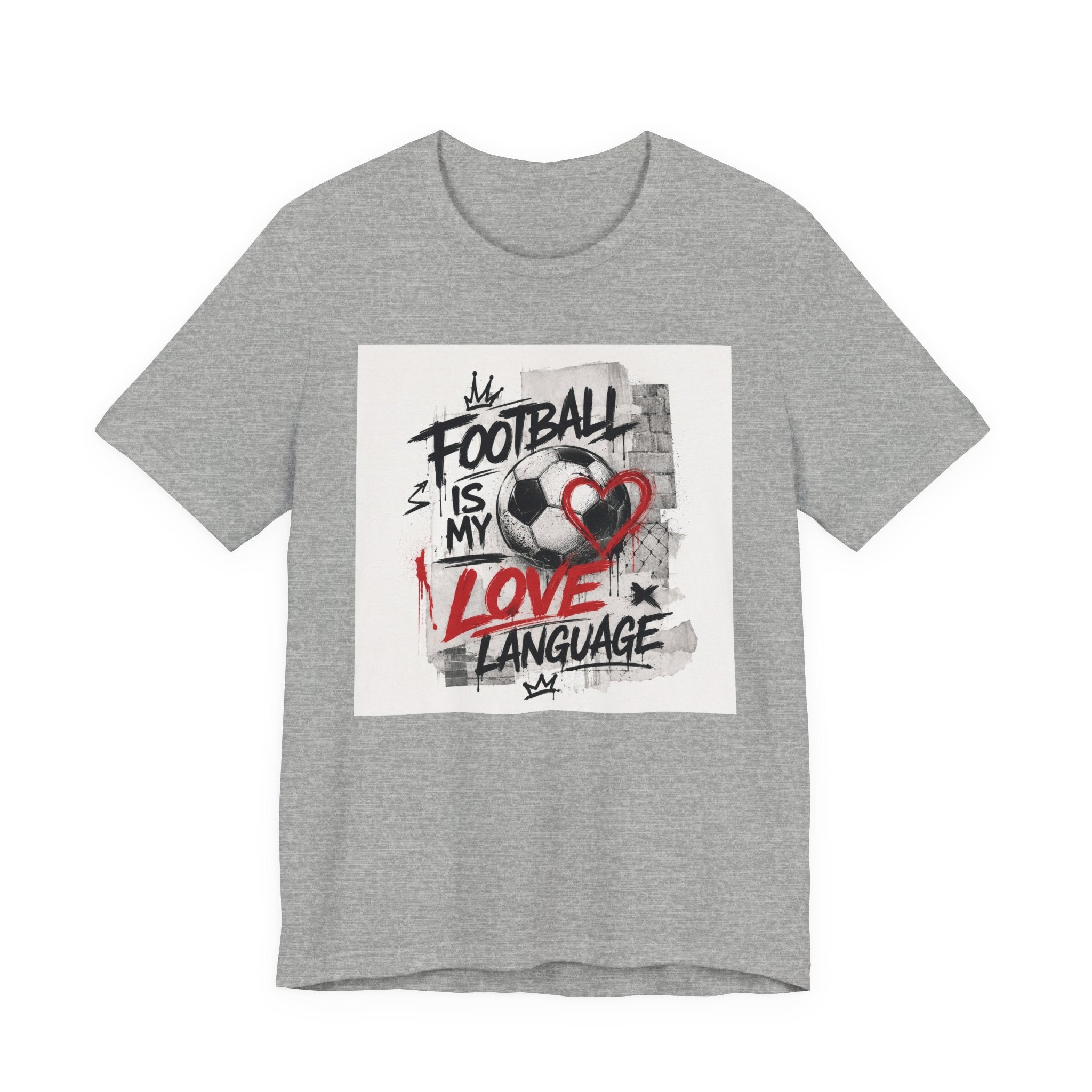 Football Is My Love Language T-Shirt