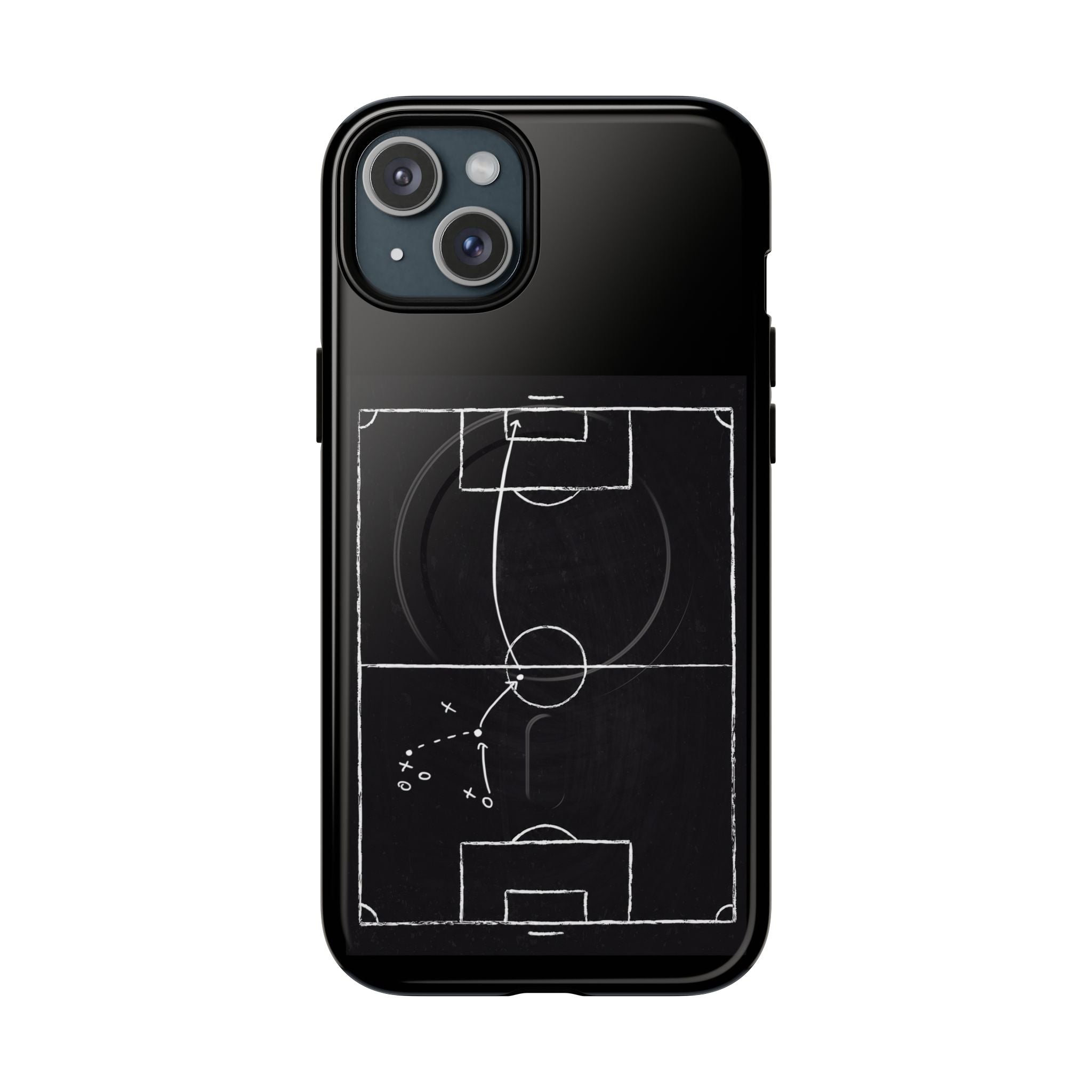 Football Chalkboard Tactics Phone Case —  Magnetic Tough Case