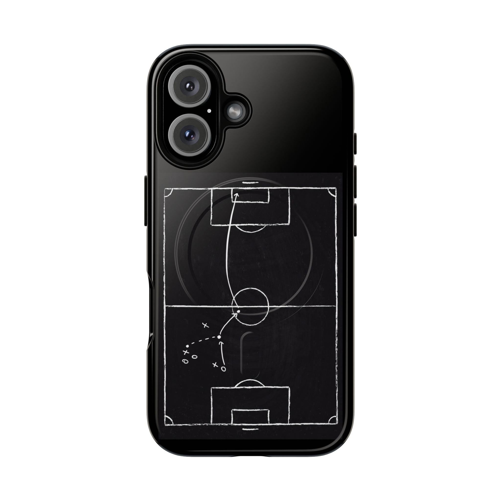 Football Chalkboard Tactics Phone Case —  Magnetic Tough Case