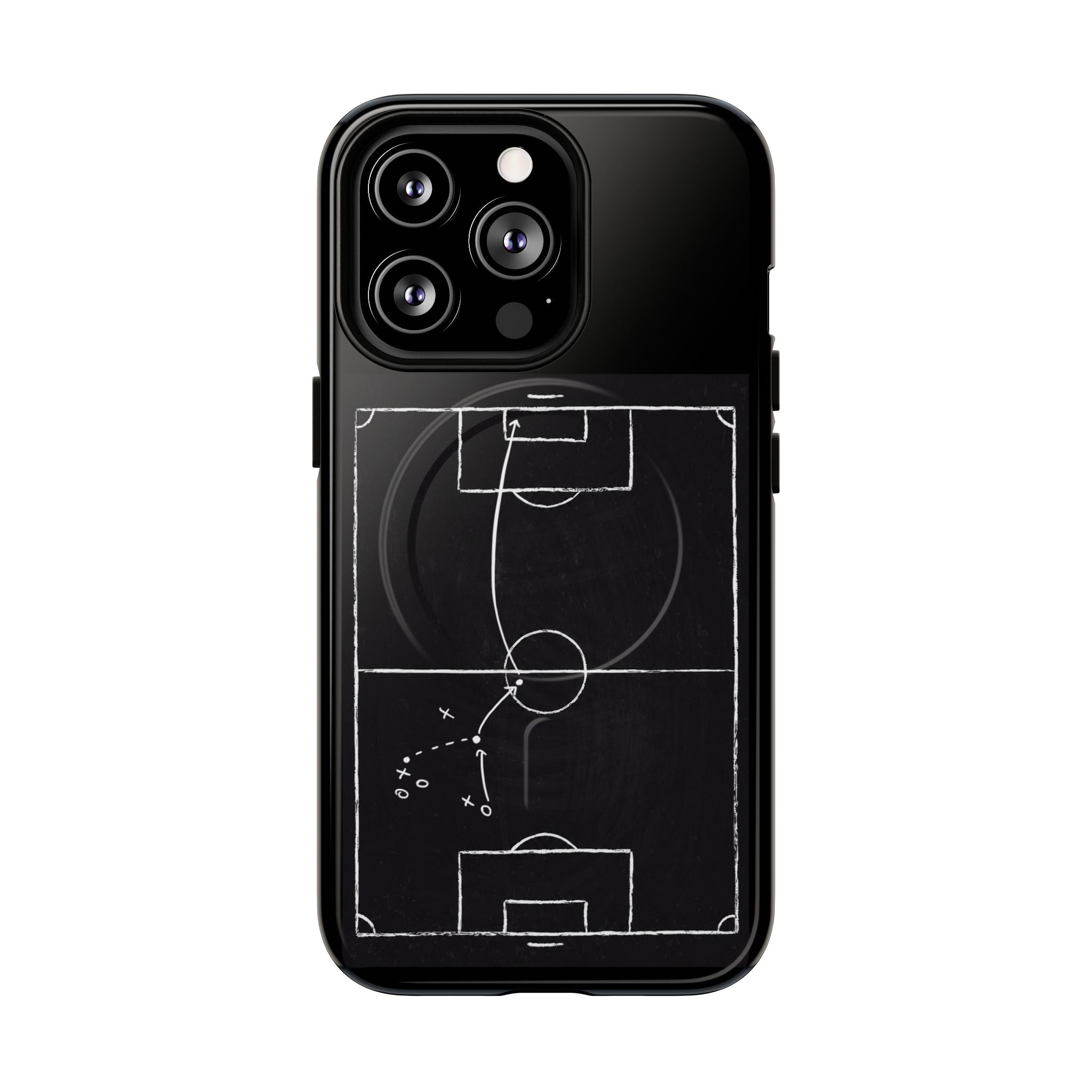 Football Chalkboard Tactics Phone Case —  Magnetic Tough Case