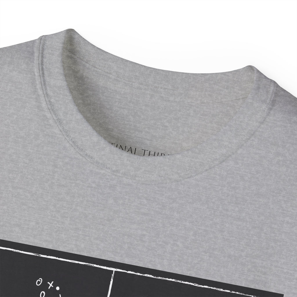 Scotland Qualifier Tactic Chalkboard Tee - no Scotland, no party
