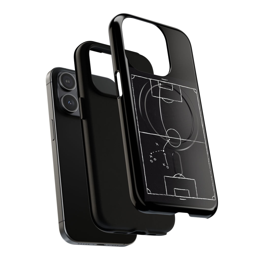 Football Chalkboard Tactics Phone Case —  Magnetic Tough Case