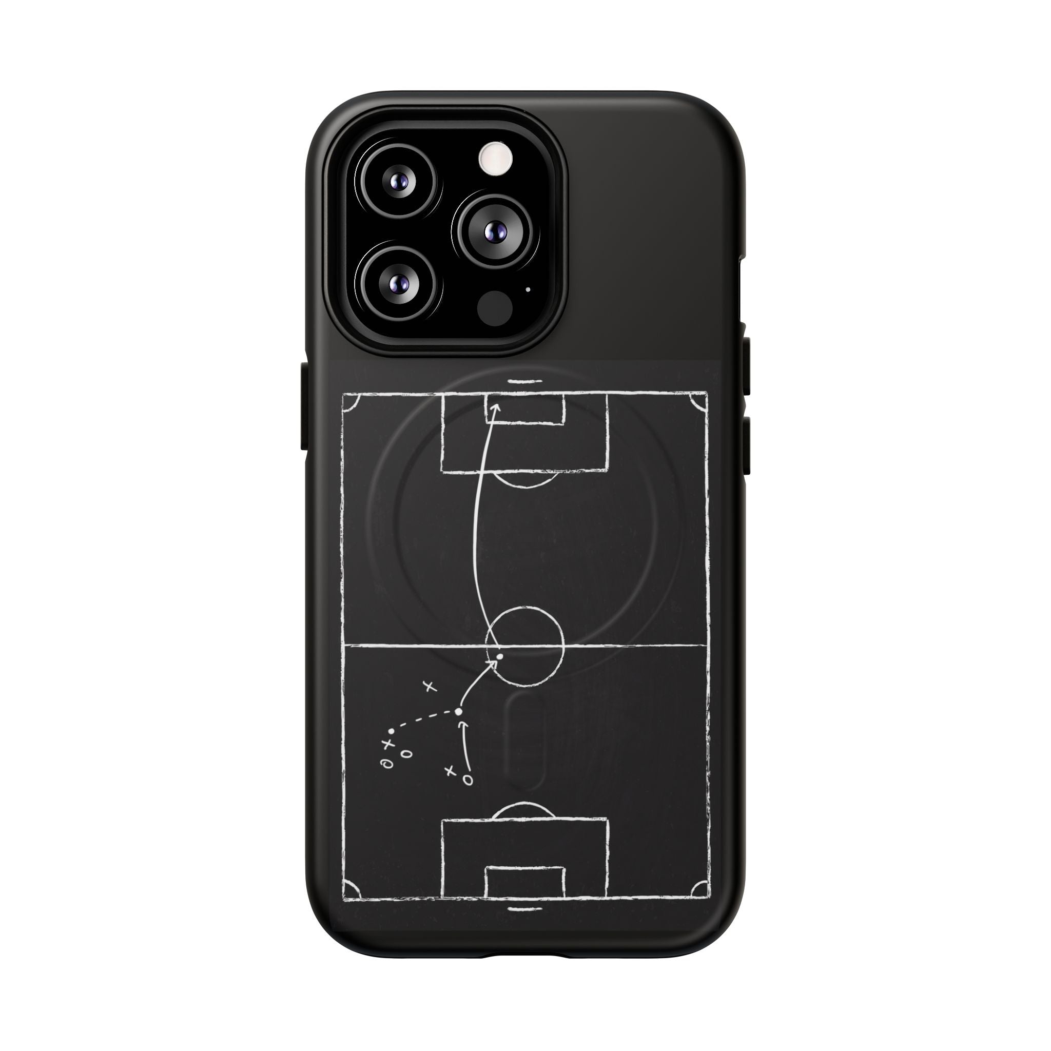 Football Chalkboard Tactics Phone Case —  Magnetic Tough Case