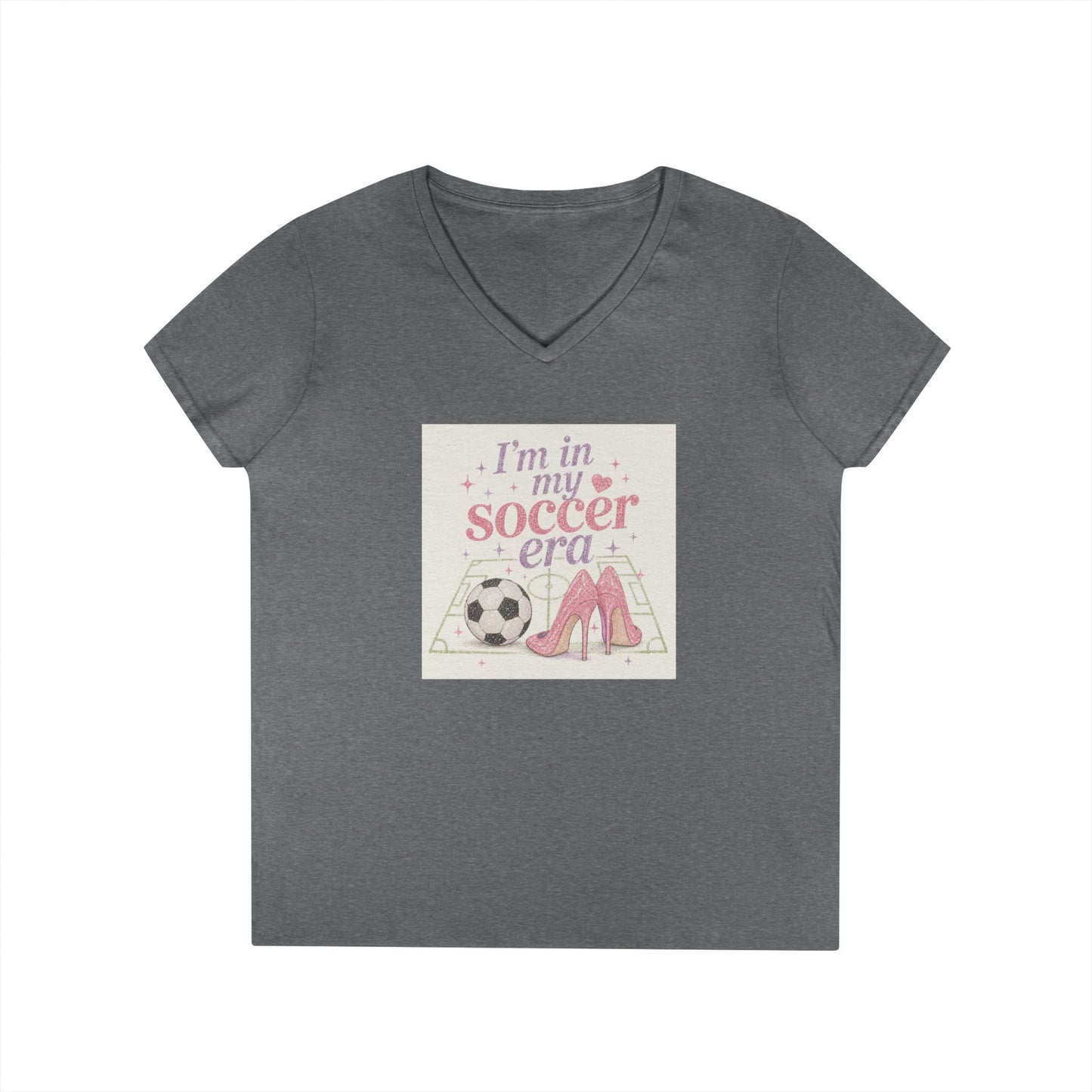 I'm in My Soccer Era V-Neck Tee