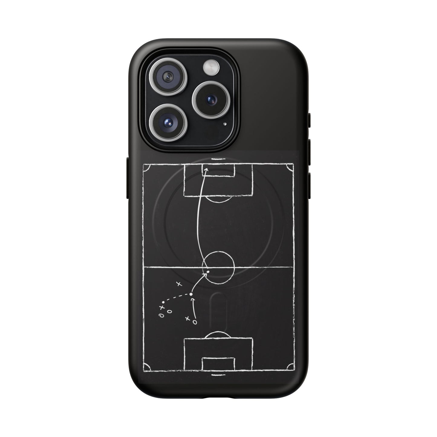 Football Chalkboard Tactics Phone Case —  Magnetic Tough Case