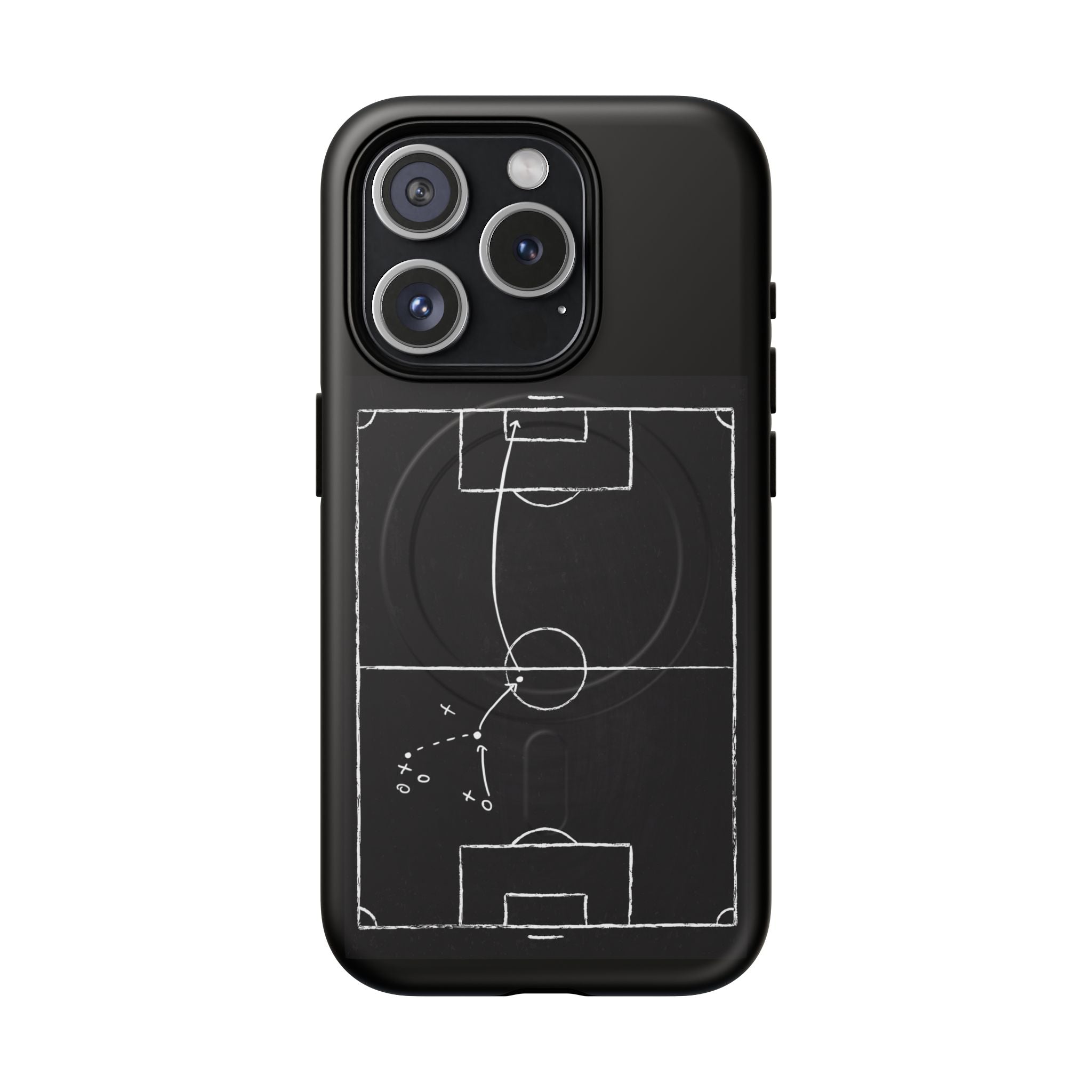 Football Chalkboard Tactics Phone Case —  Magnetic Tough Case