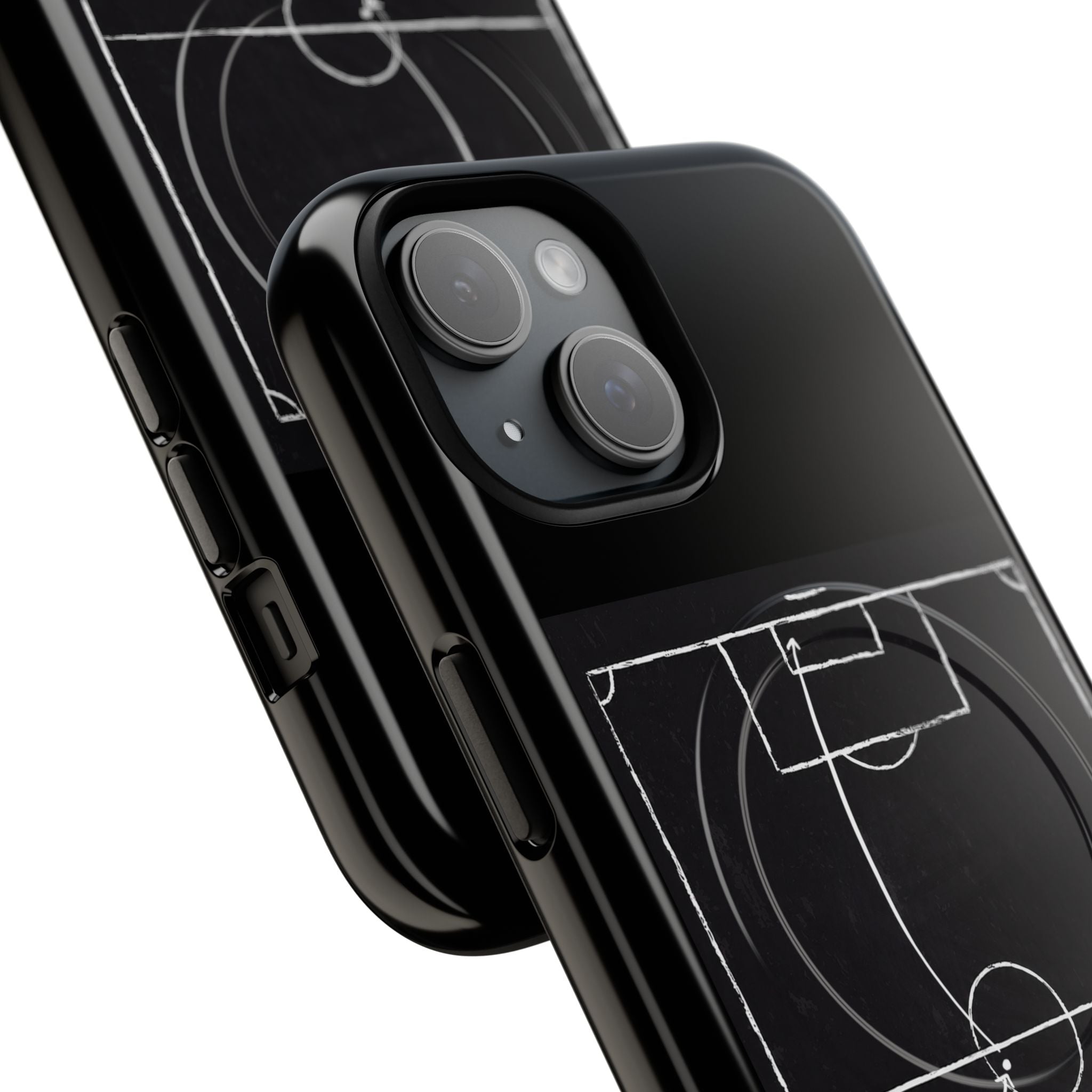 Football Chalkboard Tactics Phone Case —  Magnetic Tough Case