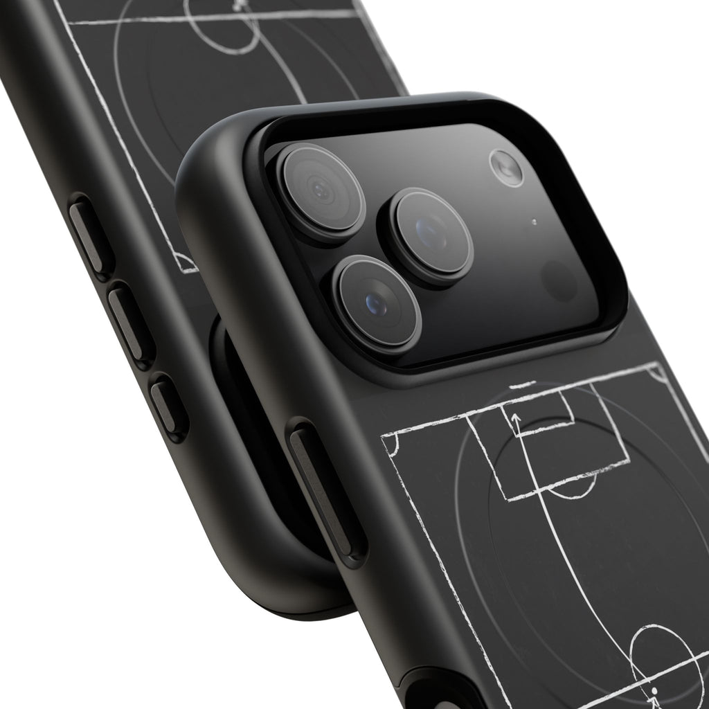 Football Chalkboard Tactics Phone Case —  Magnetic Tough Case