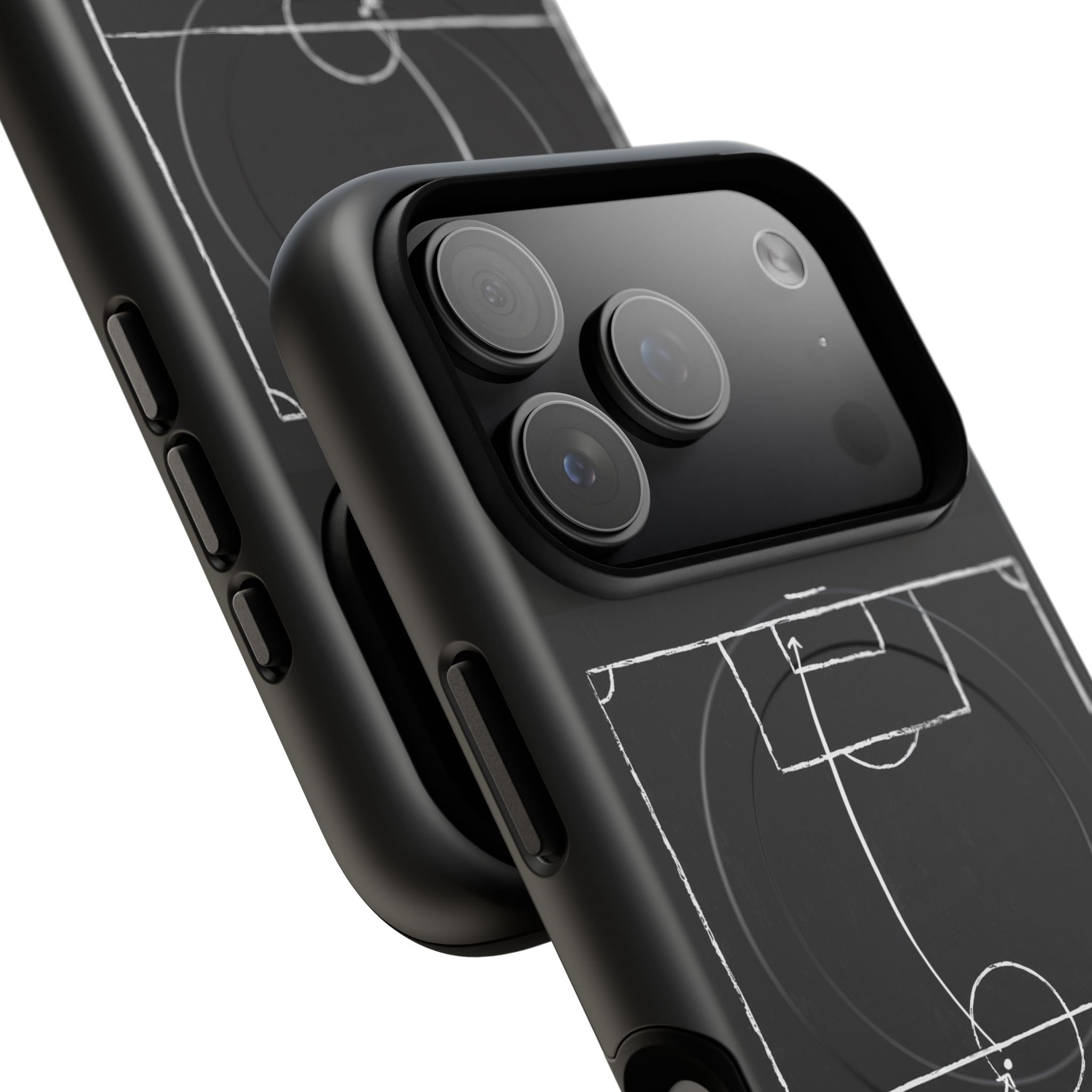 Football Chalkboard Tactics Phone Case —  Magnetic Tough Case