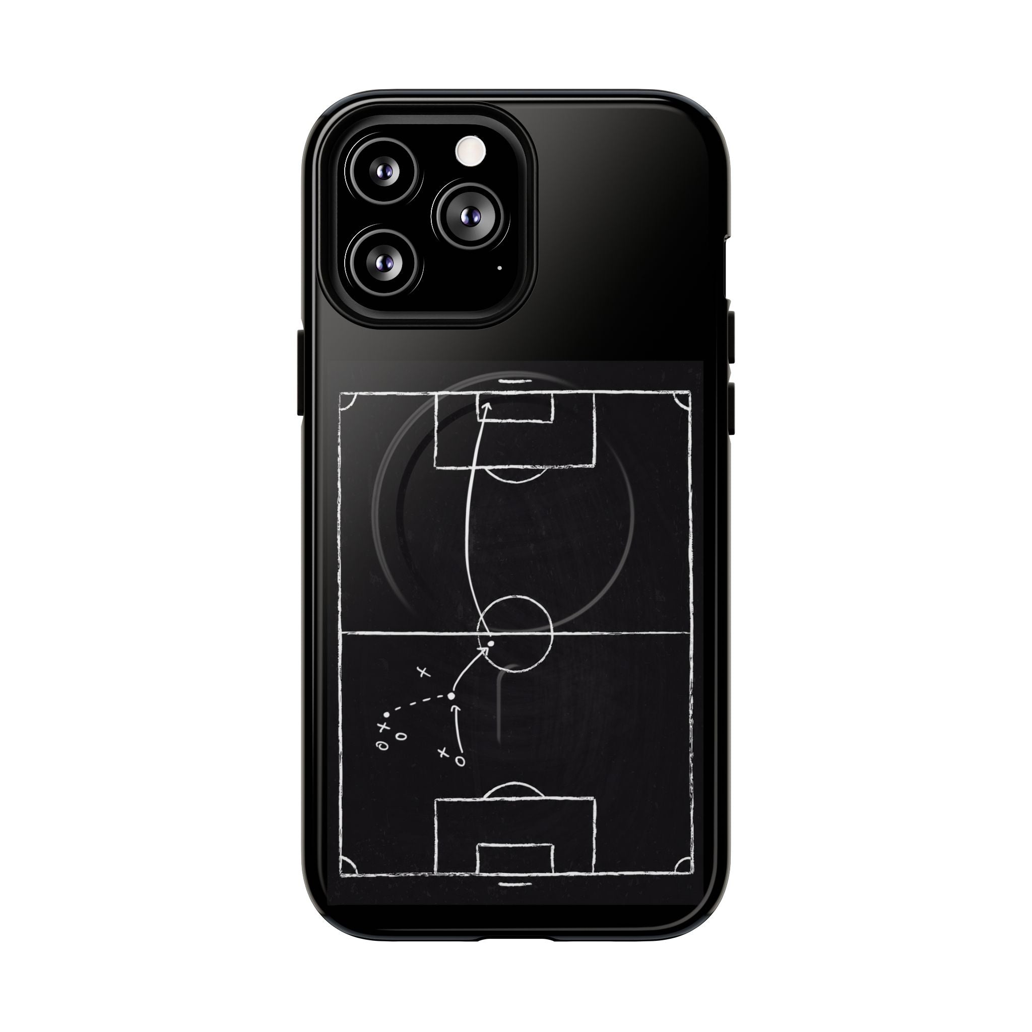 Football Chalkboard Tactics Phone Case —  Magnetic Tough Case
