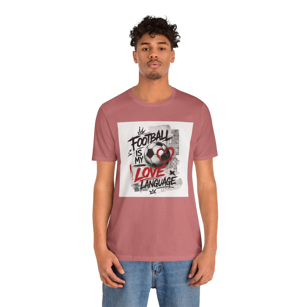 Football Is My Love Language T-Shirt