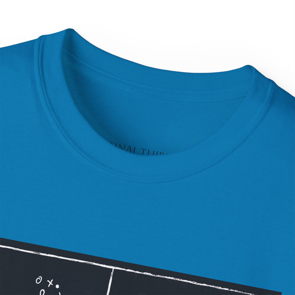Scotland Qualifier Tactic Chalkboard Tee - no Scotland, no party