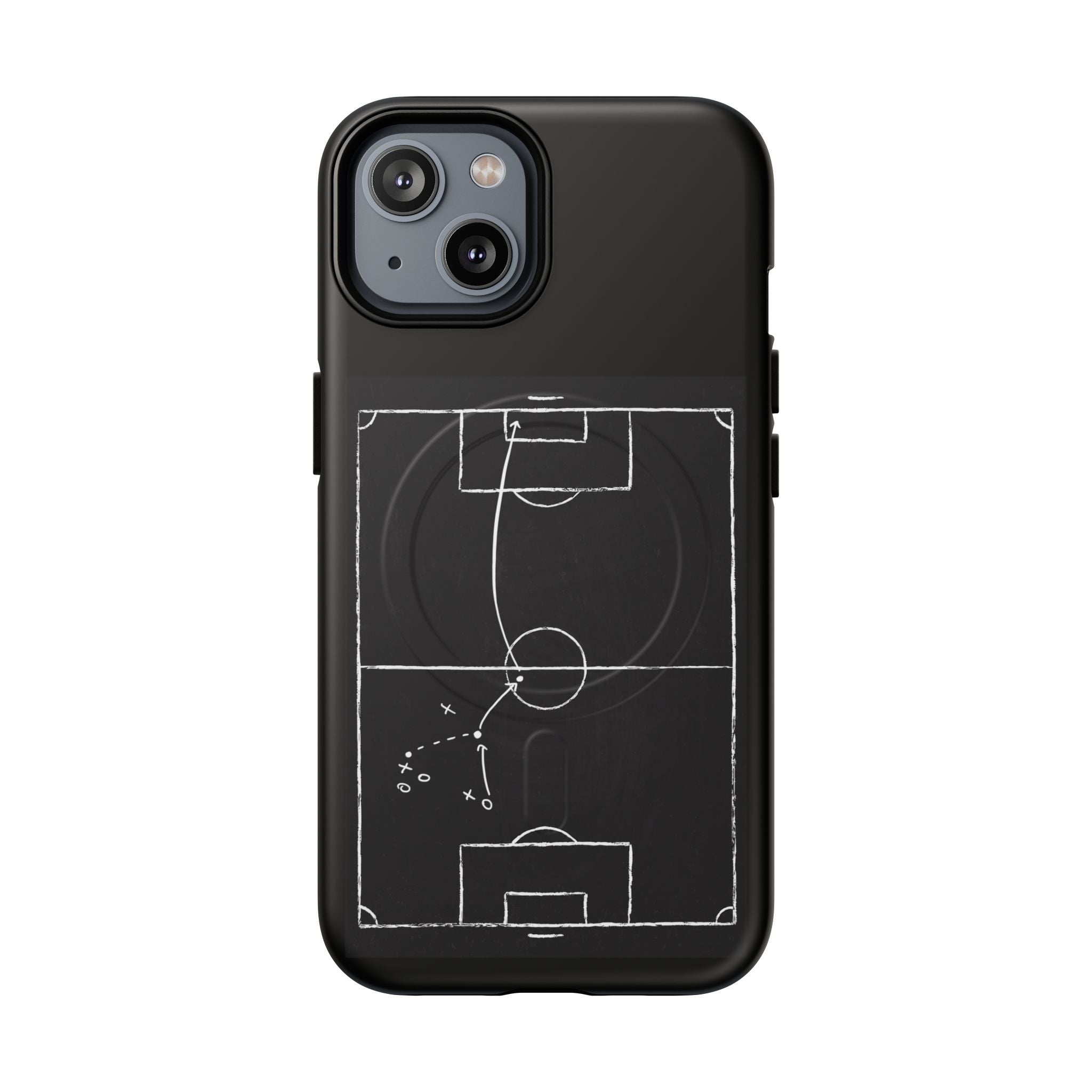Football Chalkboard Tactics Phone Case —  Magnetic Tough Case
