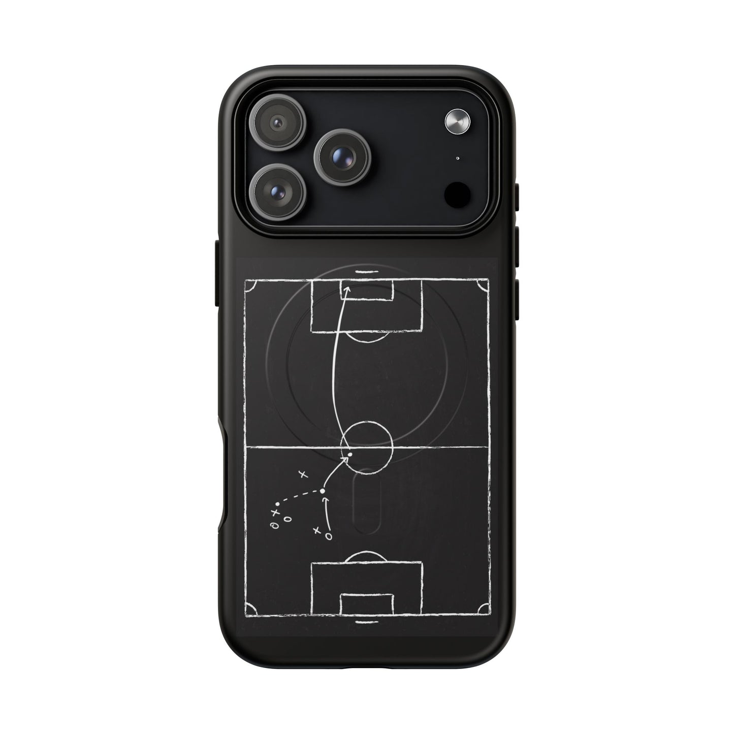 Football Chalkboard Tactics Phone Case —  Magnetic Tough Case