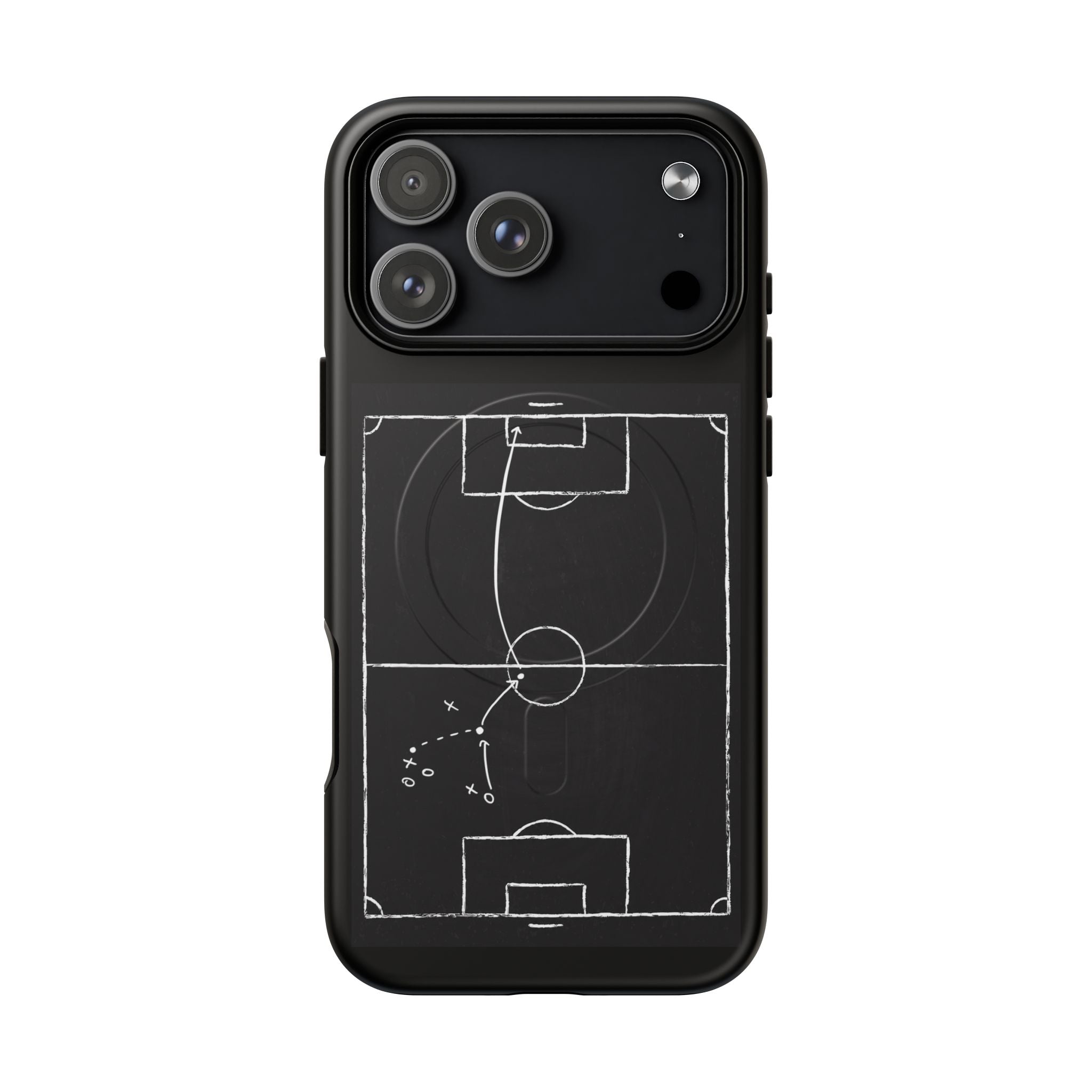 Football Chalkboard Tactics Phone Case —  Magnetic Tough Case