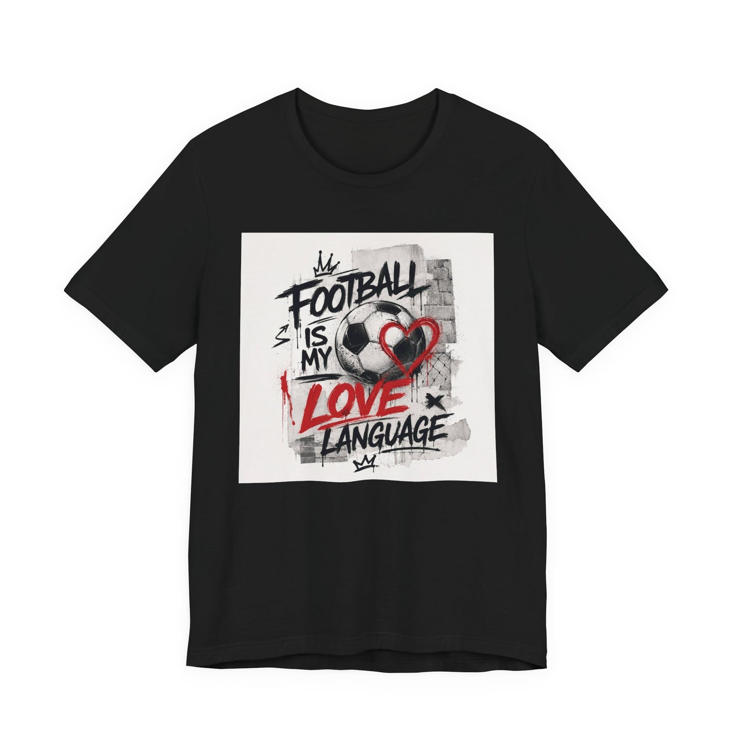 Football Is My Love Language T-Shirt