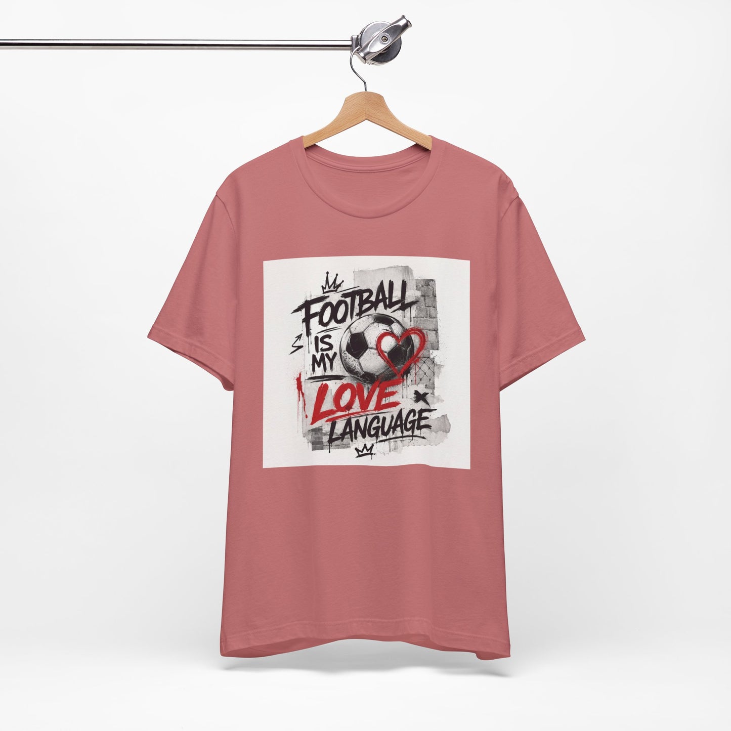 Football Is My Love Language T-Shirt