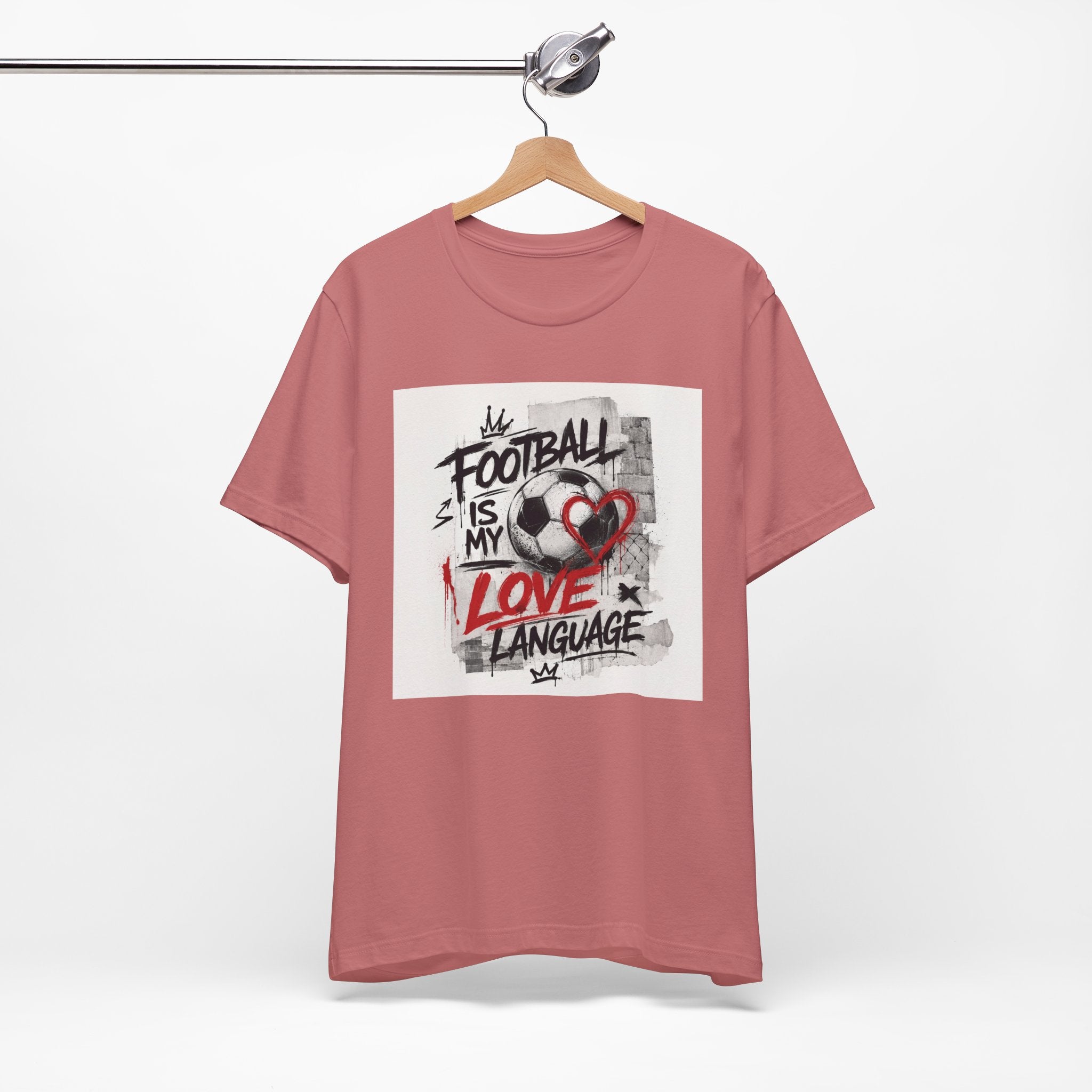 Football Is My Love Language T-Shirt