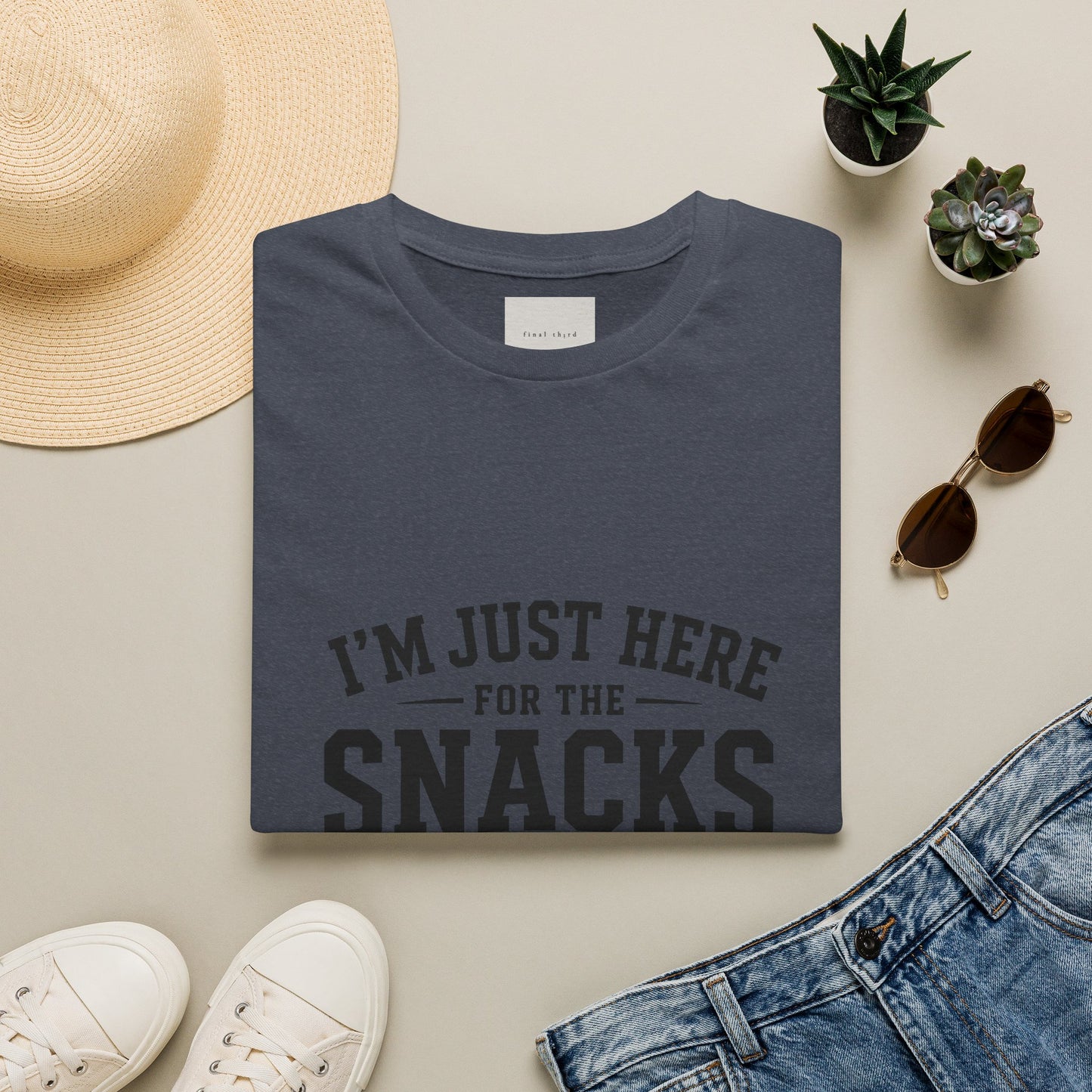 "I’m Just Here for the Snacks" T-Shirt