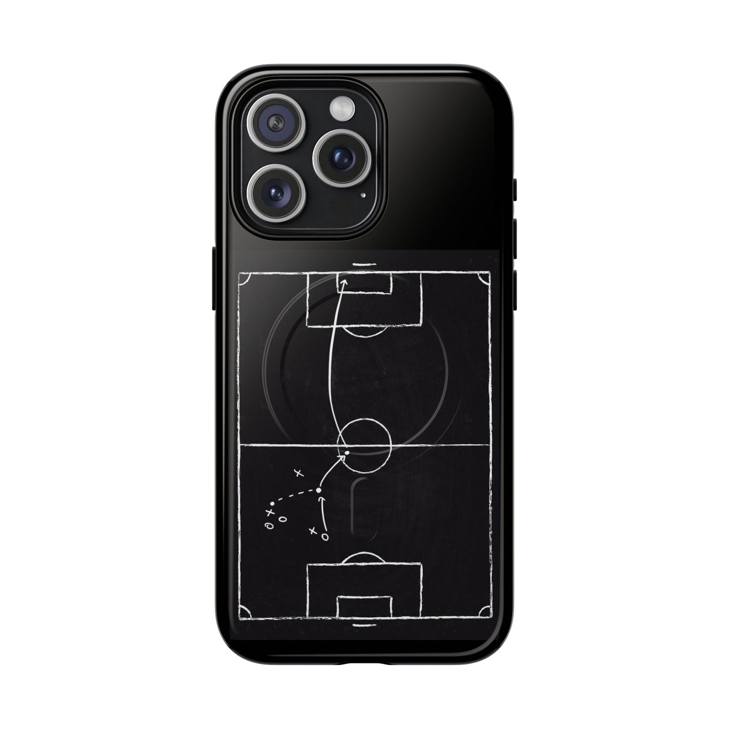 Football Chalkboard Tactics Phone Case —  Magnetic Tough Case