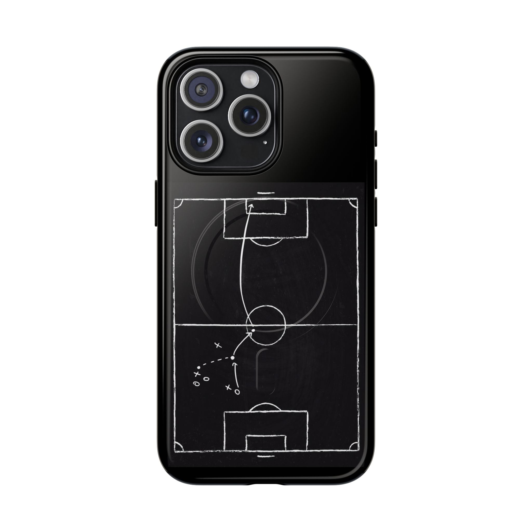Football Chalkboard Tactics Phone Case —  Magnetic Tough Case